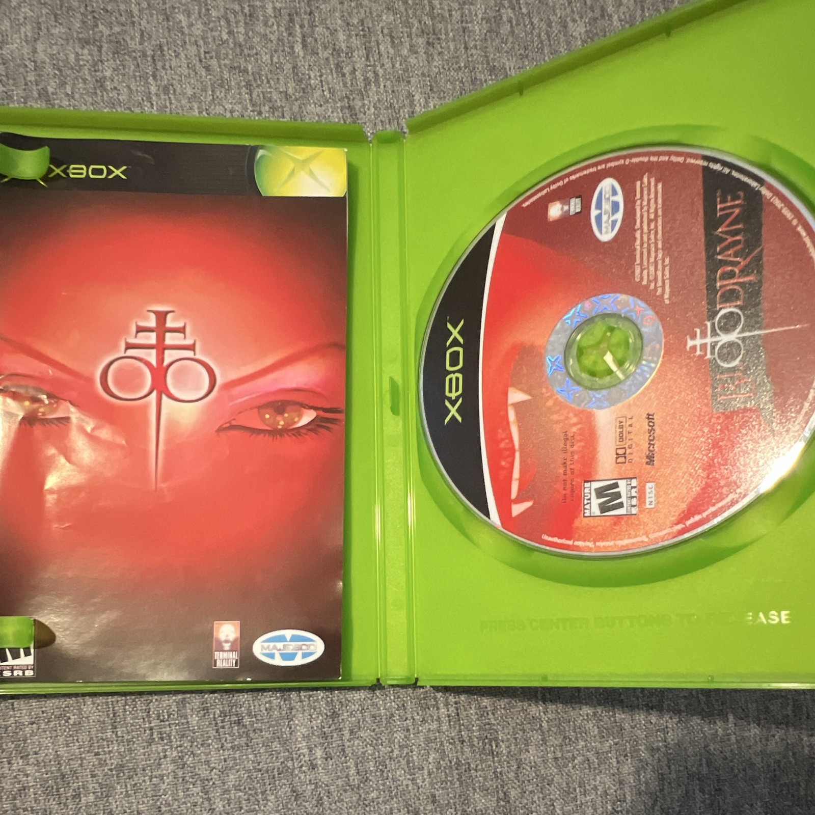 Majesco BloodRayne Microsoft Xbox Action-Adventure M NTSC-U/C Manual