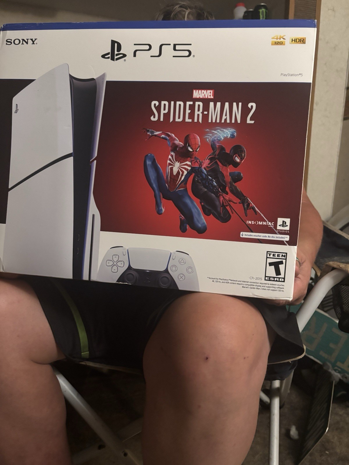 Sony PlayStation 5 Slim 1TB 4K Console Marvel’s Spider-Man 2 Bundle Wi-Fi