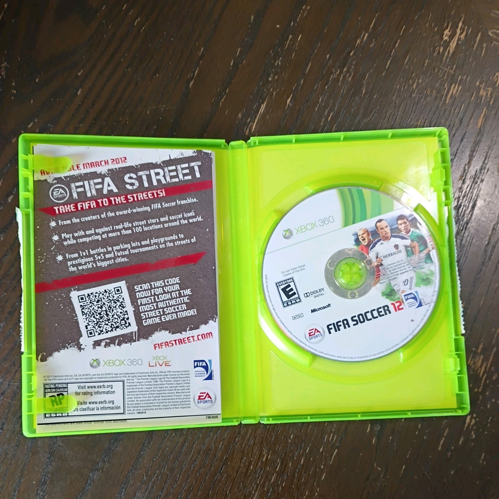 Xbox 360 Fifa 08,10,11,12,14 Game Lot Bundle Soccer Football