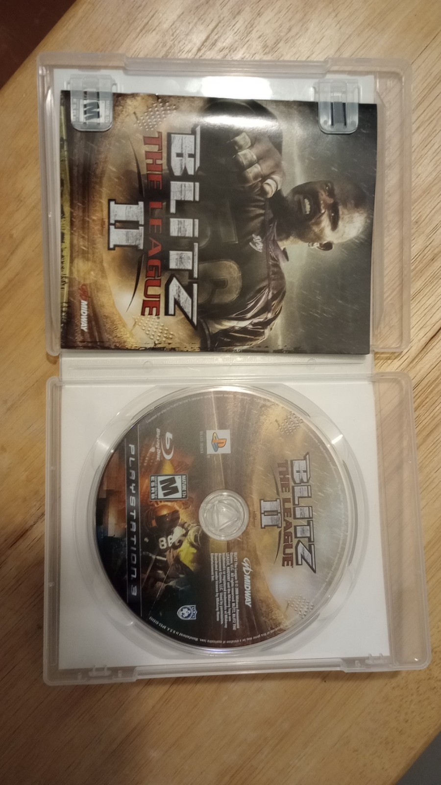 Blitz: The League II PS3 Midway Sports American Football M Manual Included