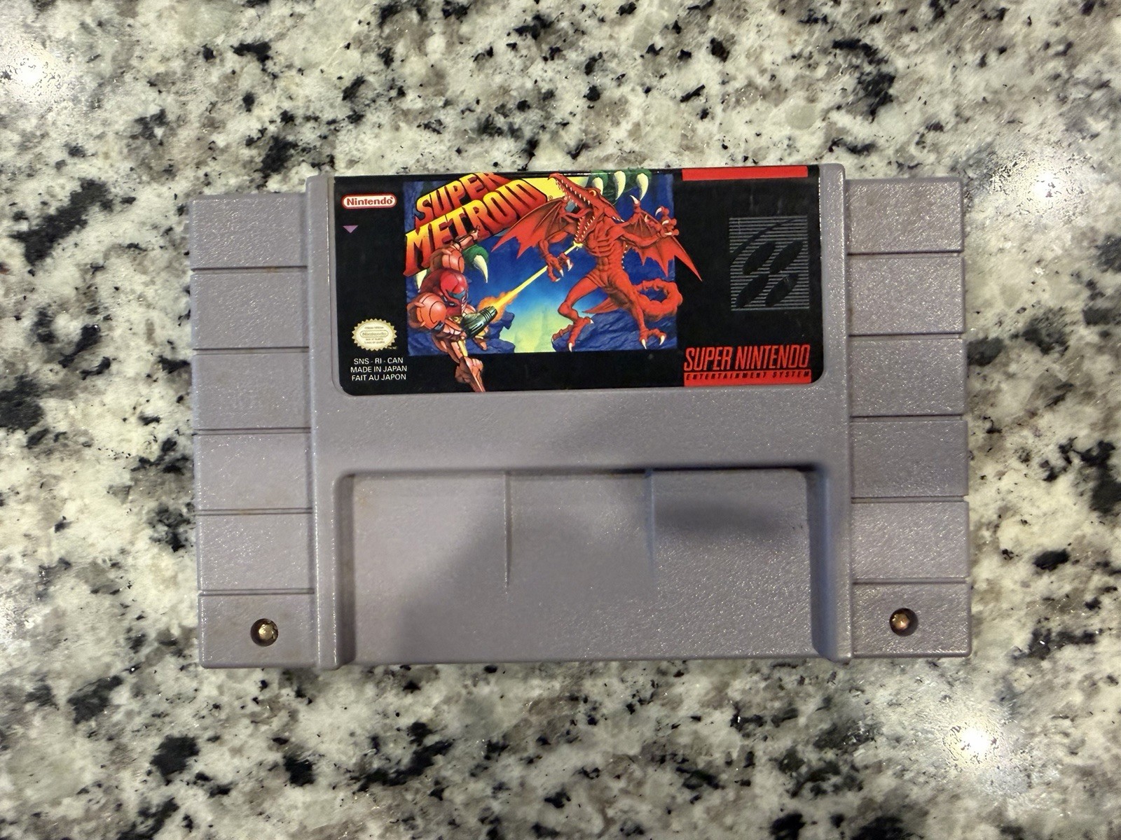 Nintendo Super Metroid SNES 1994 NTSC-U/C w/ Box & Manual