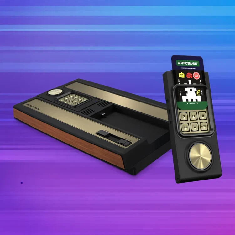 2025 New Intellivision Sprint HDMI Console 45 Built-in Classic Games New Sealed