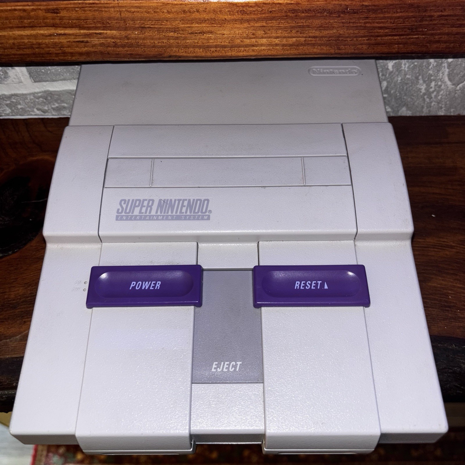 Super Nintendo SNES Original SNS-001 Console Only AS IS FOR PARTS