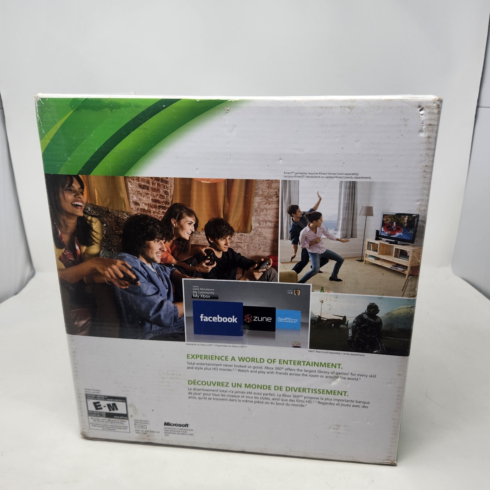 Xbox 360 S Slim 250gb CIB Complete Black Console NTSC-U/C Box Numbers Matching