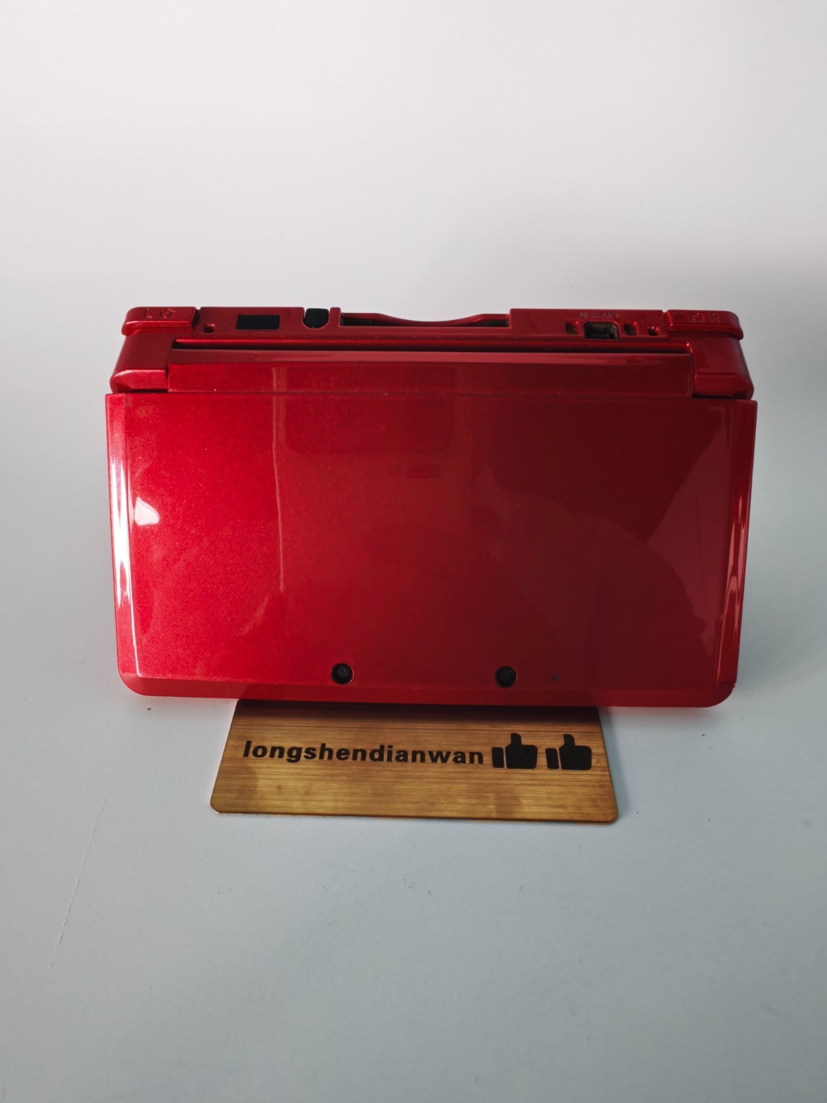 Nintendo Red 3DS game console used
