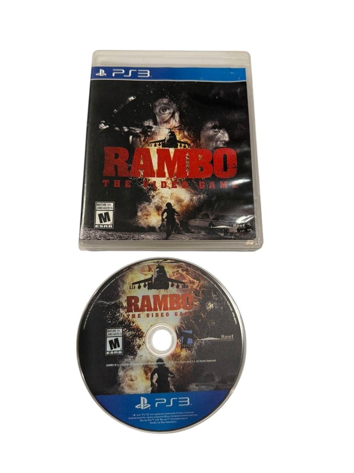 Rambo The Video Game PS3 Video Game Shooter Playstation 3