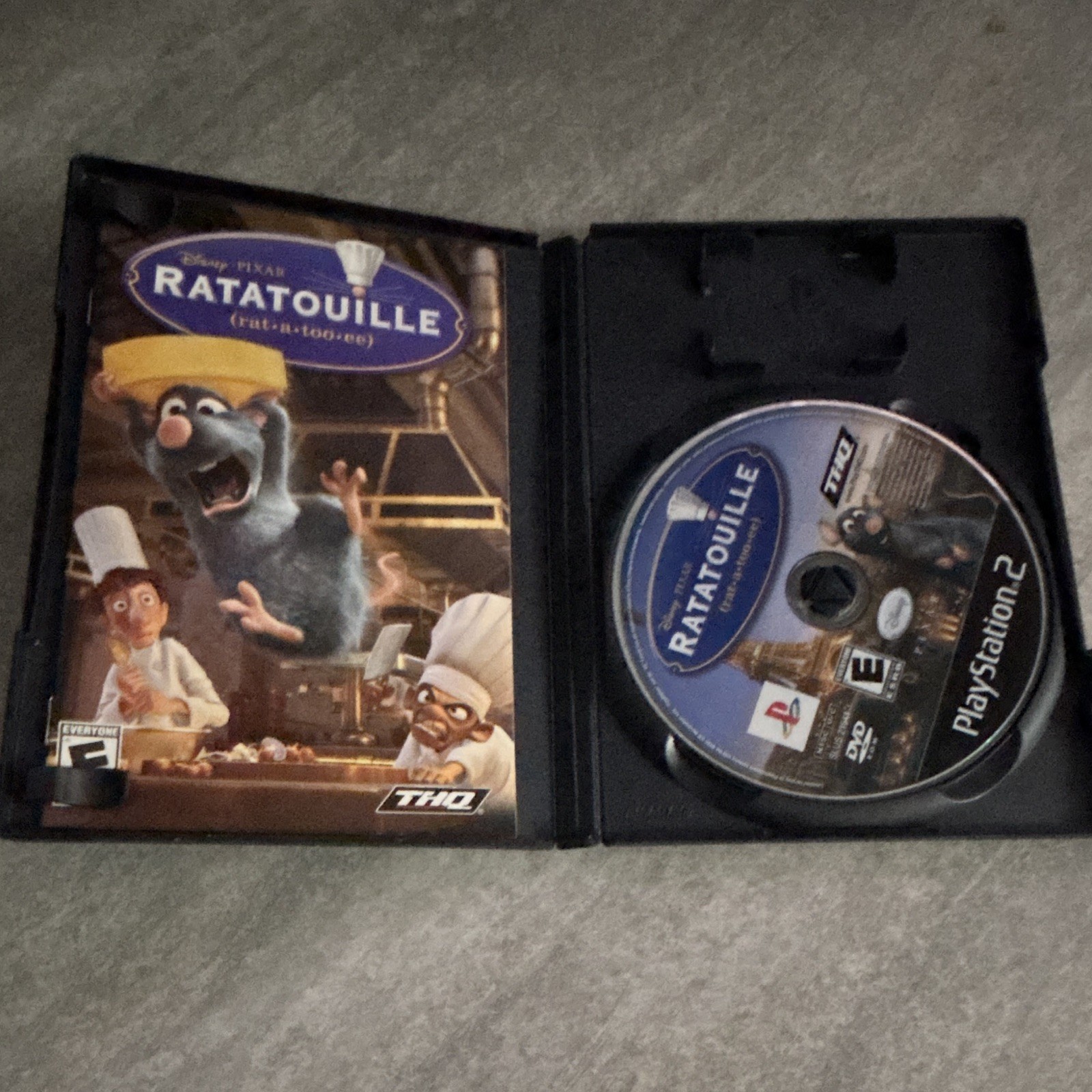 THQ Ratatouille Sony PlayStation 2 PS2 Action Adventure E Manual Included
