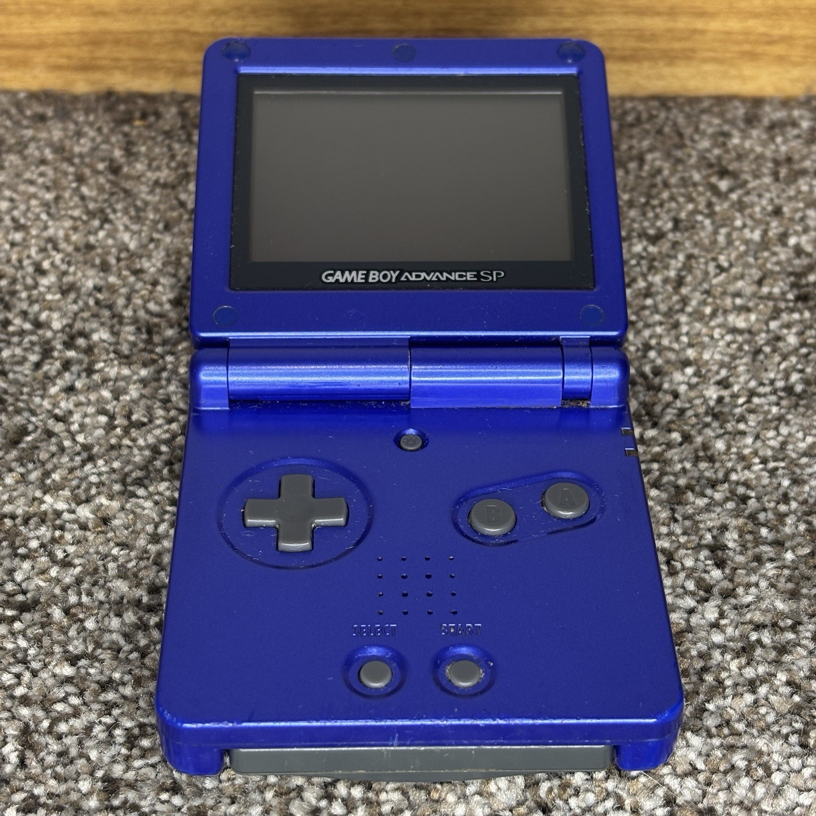 Nintendo Game Boy Advance SP AGS-001 Cobalt Blue Handheld System Console