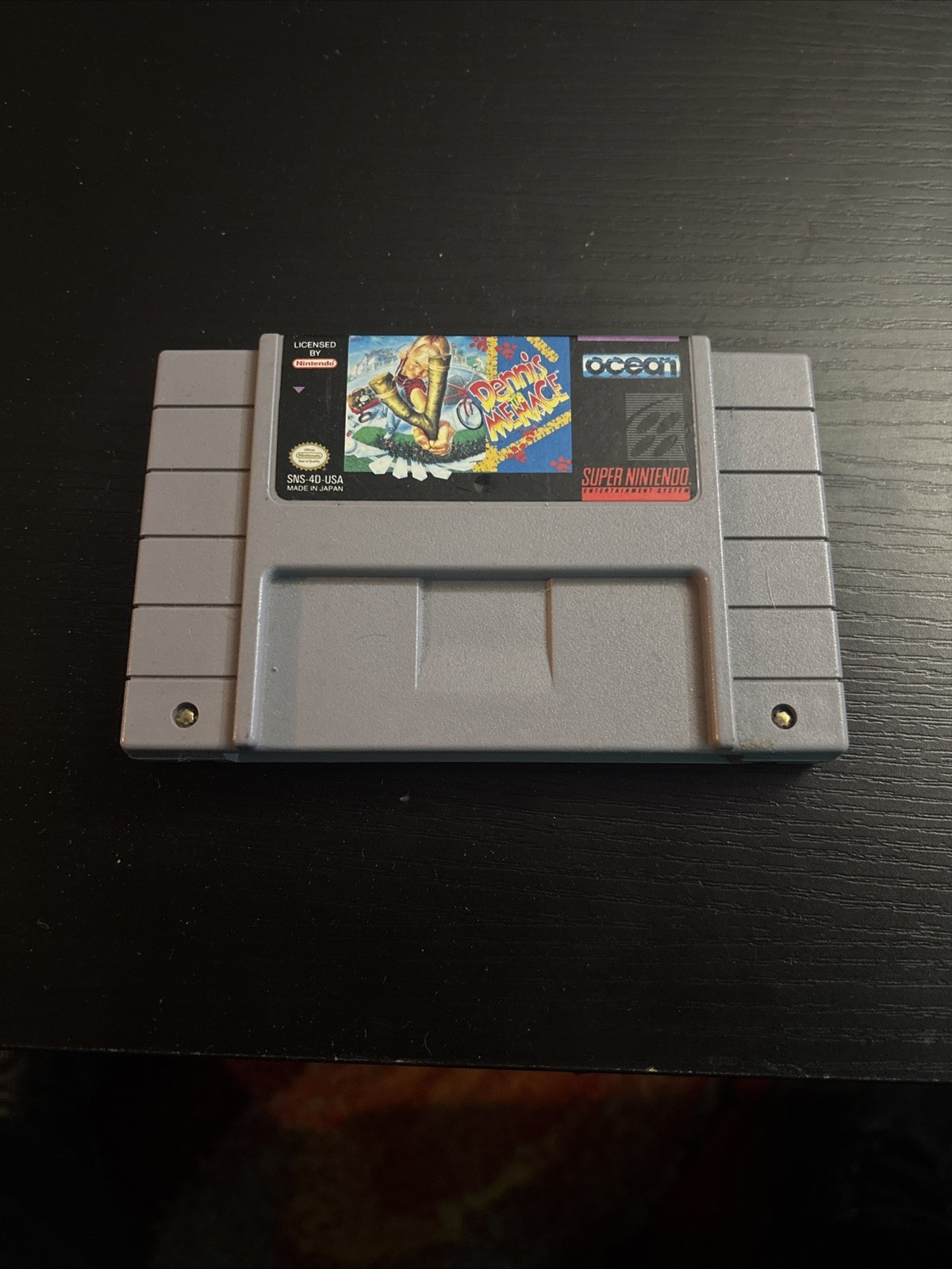 Dennis The Menace Super Nintendo SNES Video Game Cartridge Only