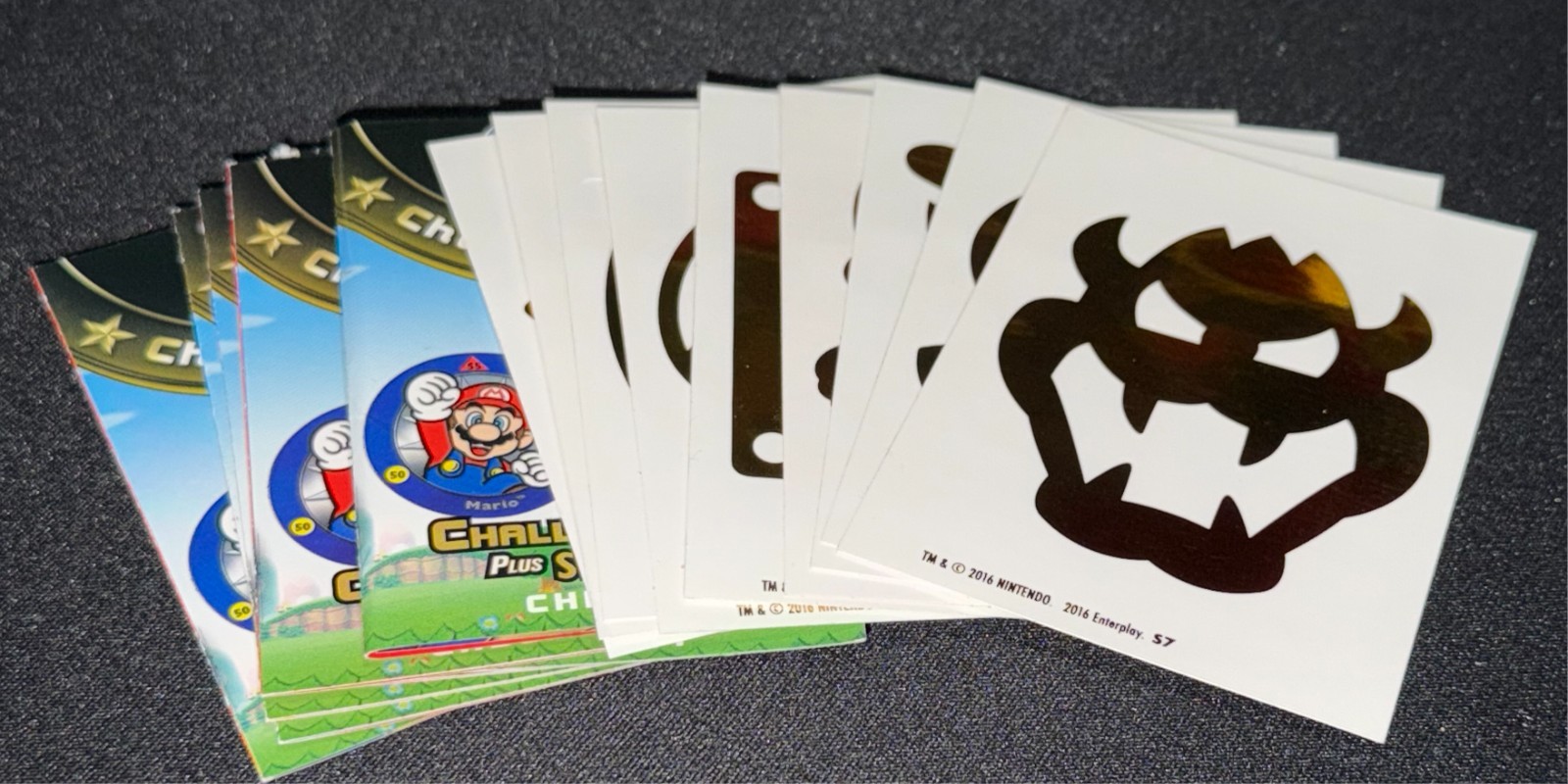 2016 Enterplay Nintendo Super Mario Challenge Coins MINT SEALED SET complete 1