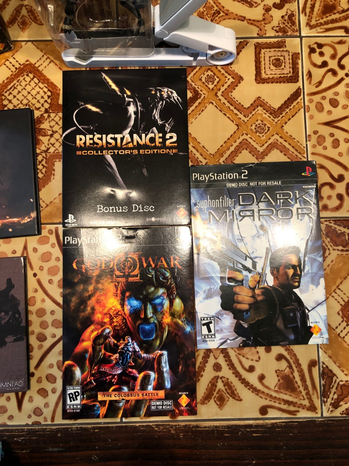 Resistance 2 Collector’s Edition PS3 Complete CIB Figure + Bonus Discs Tested