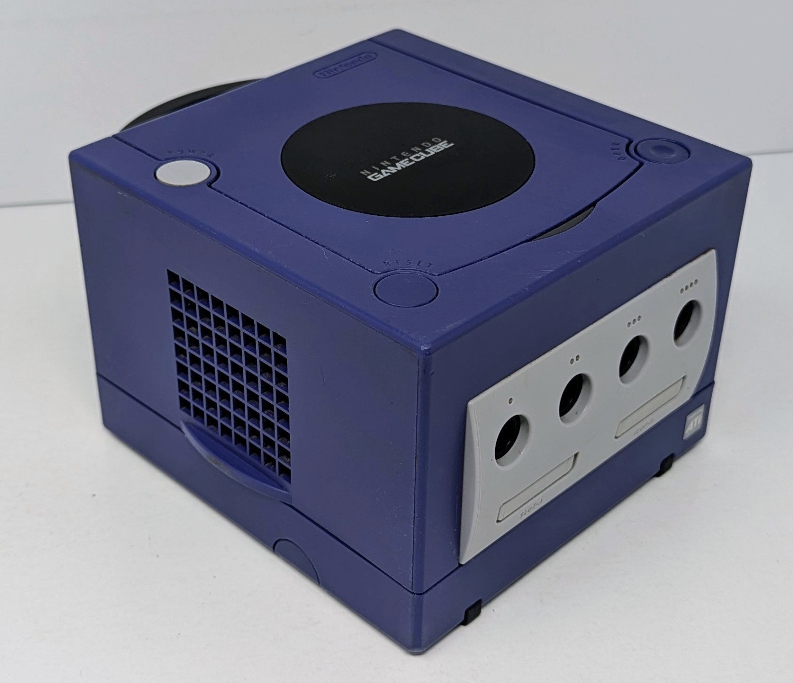 Nintendo GameCube Indigo Console Bundle w/ 4 Games – DBZ, Wave Race – Tested!