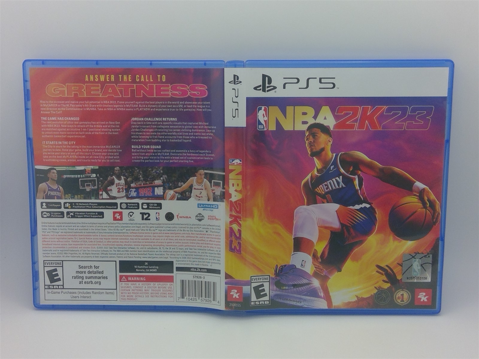 NBA 2K23 – PlayStation 5 – Complete Tested Working – Free Ship