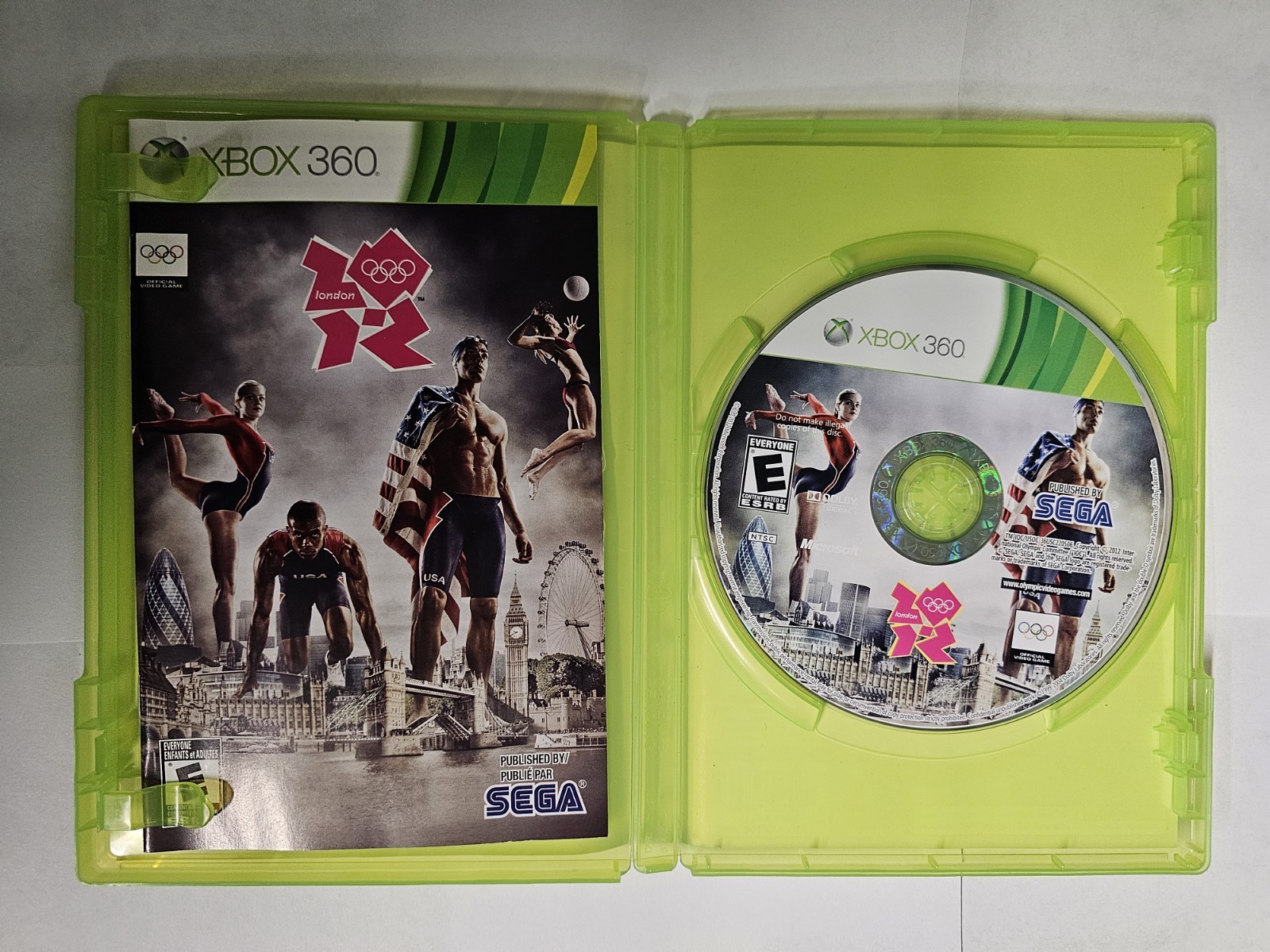 London 2012 Olympics – Xbox 360 (2012) – CIB