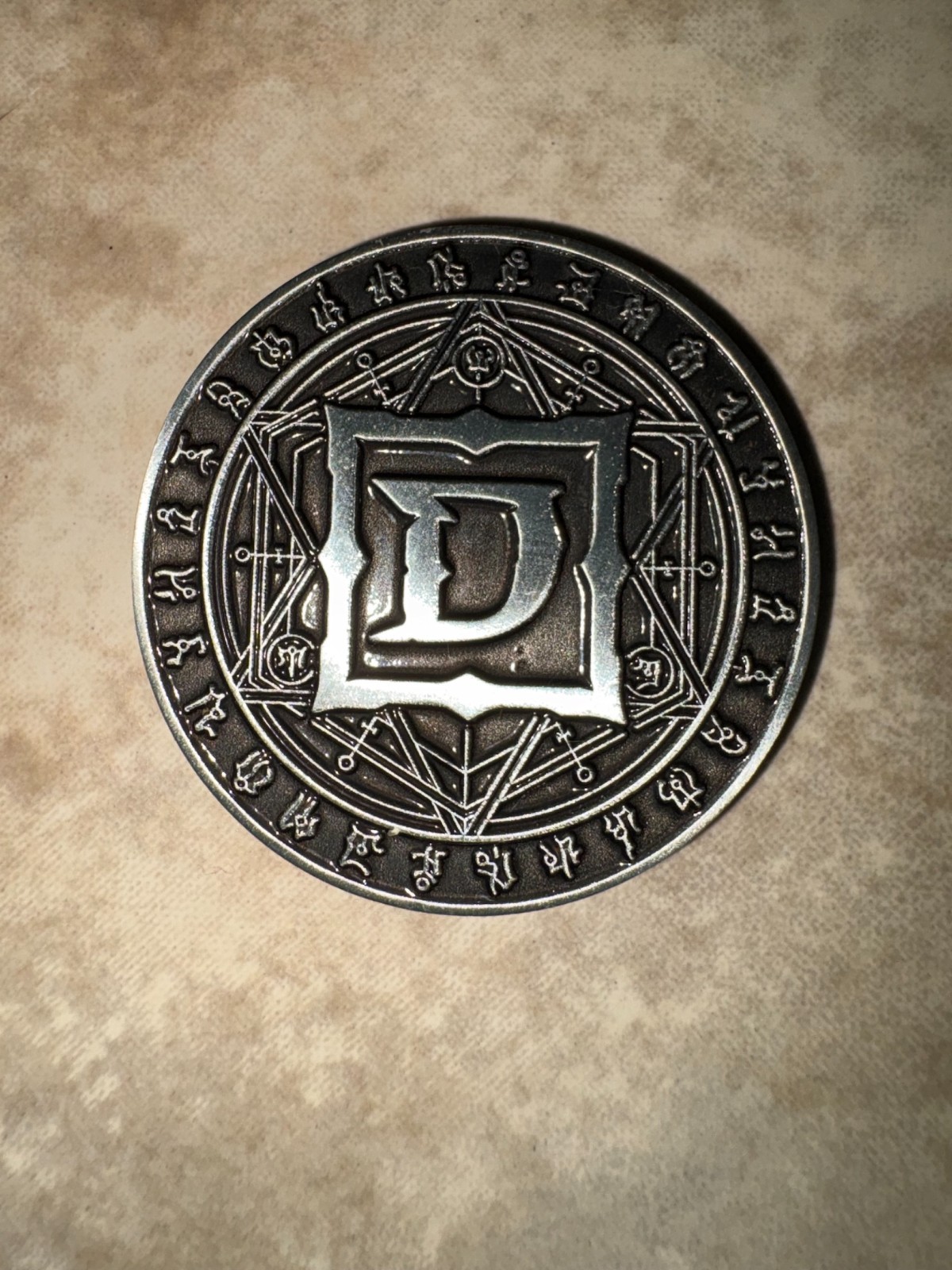 Blizzard Diablo 4 Season 1 Developer Employee Coin Medal Rare