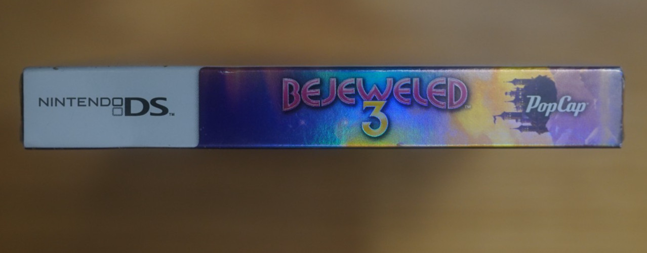 Bejeweled 3 (Nintendo DS, 2011) FACTORY SEALED WITH SLIP COVER