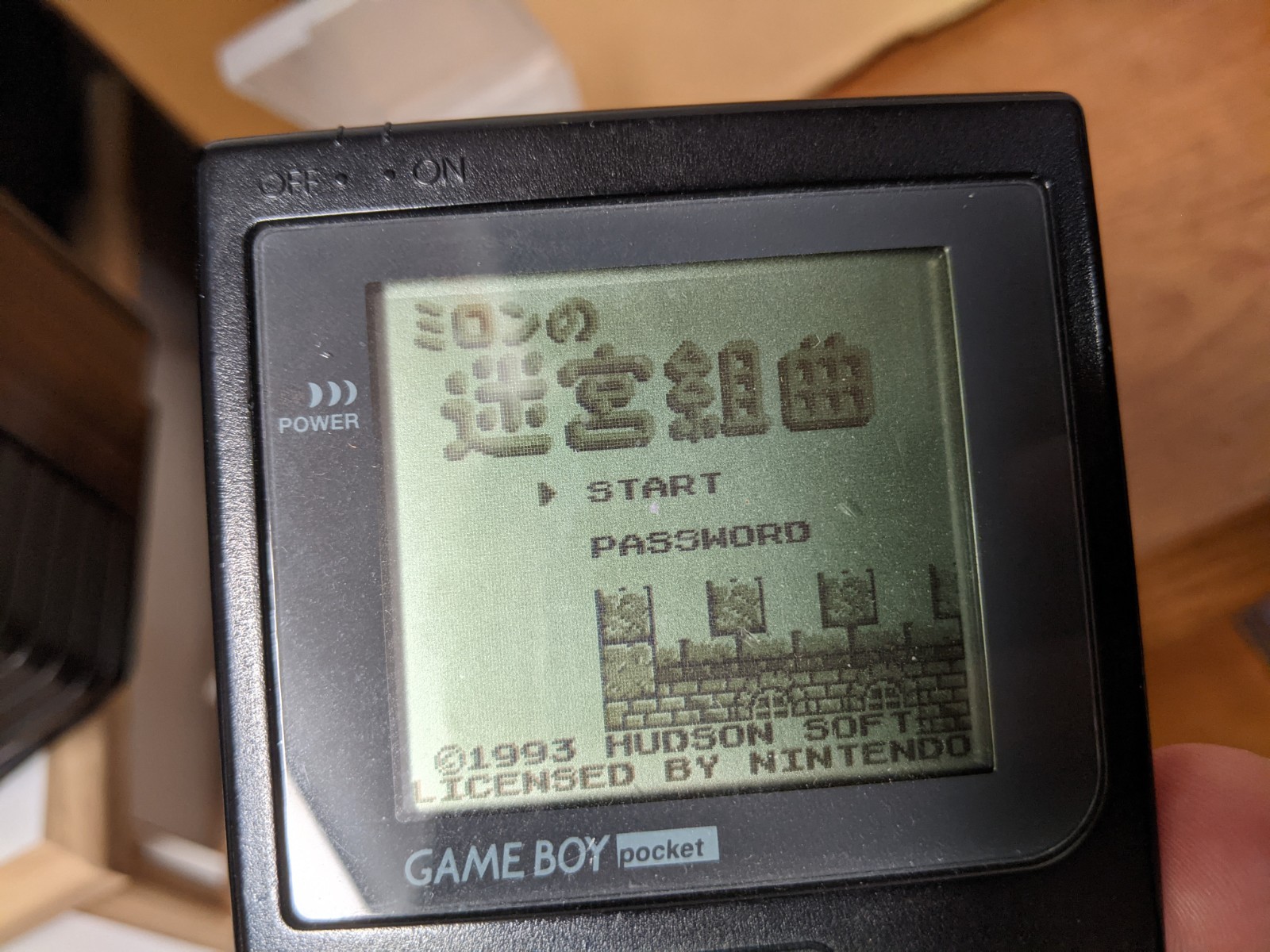 Milon’s Secret Castle Chinese Variant DMG-111 CHN Nintendo Gameboy China