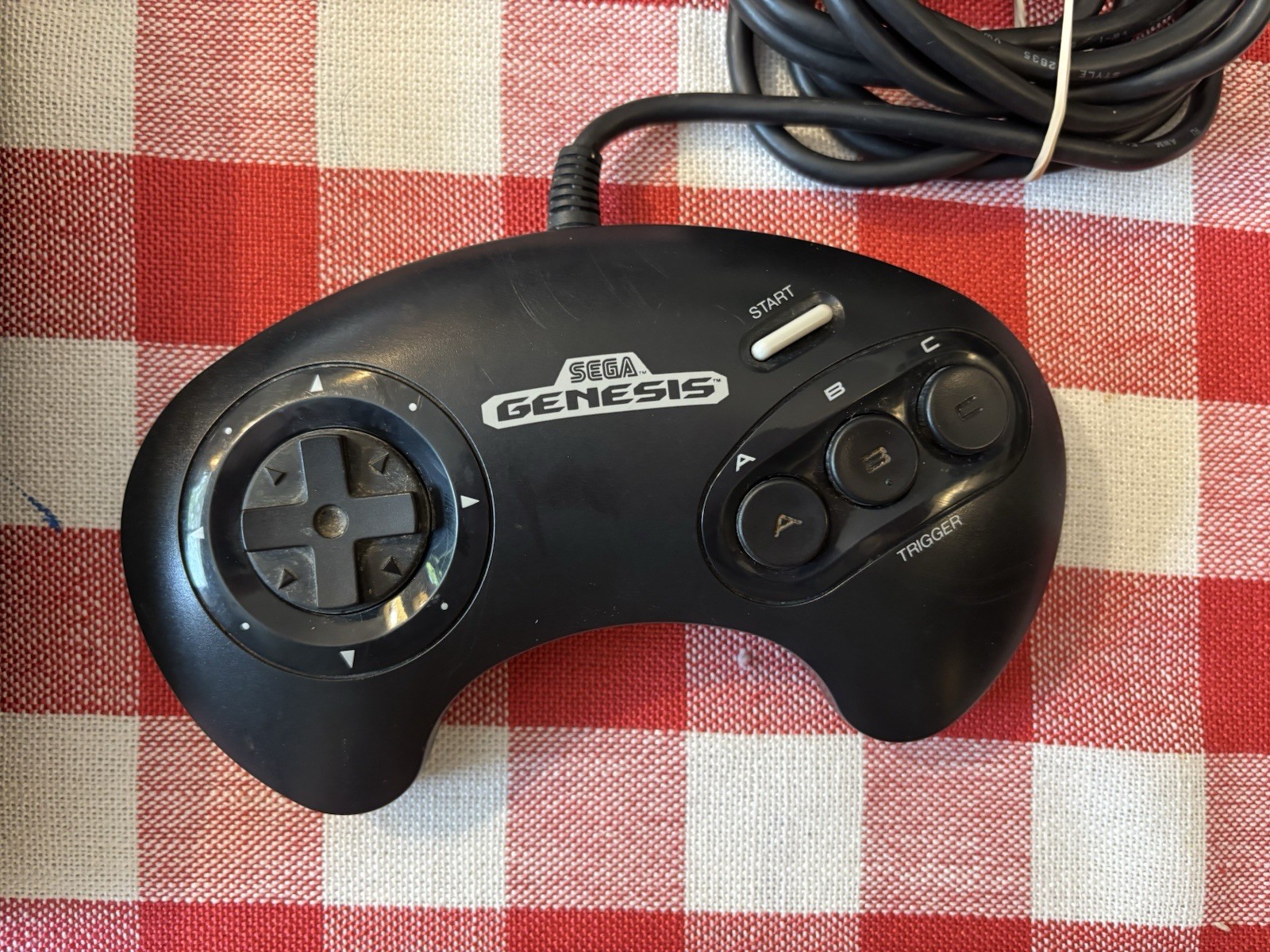 SEGA Genesis 3 Console Bundle w/ Controller + Cables + Bass 96 Game