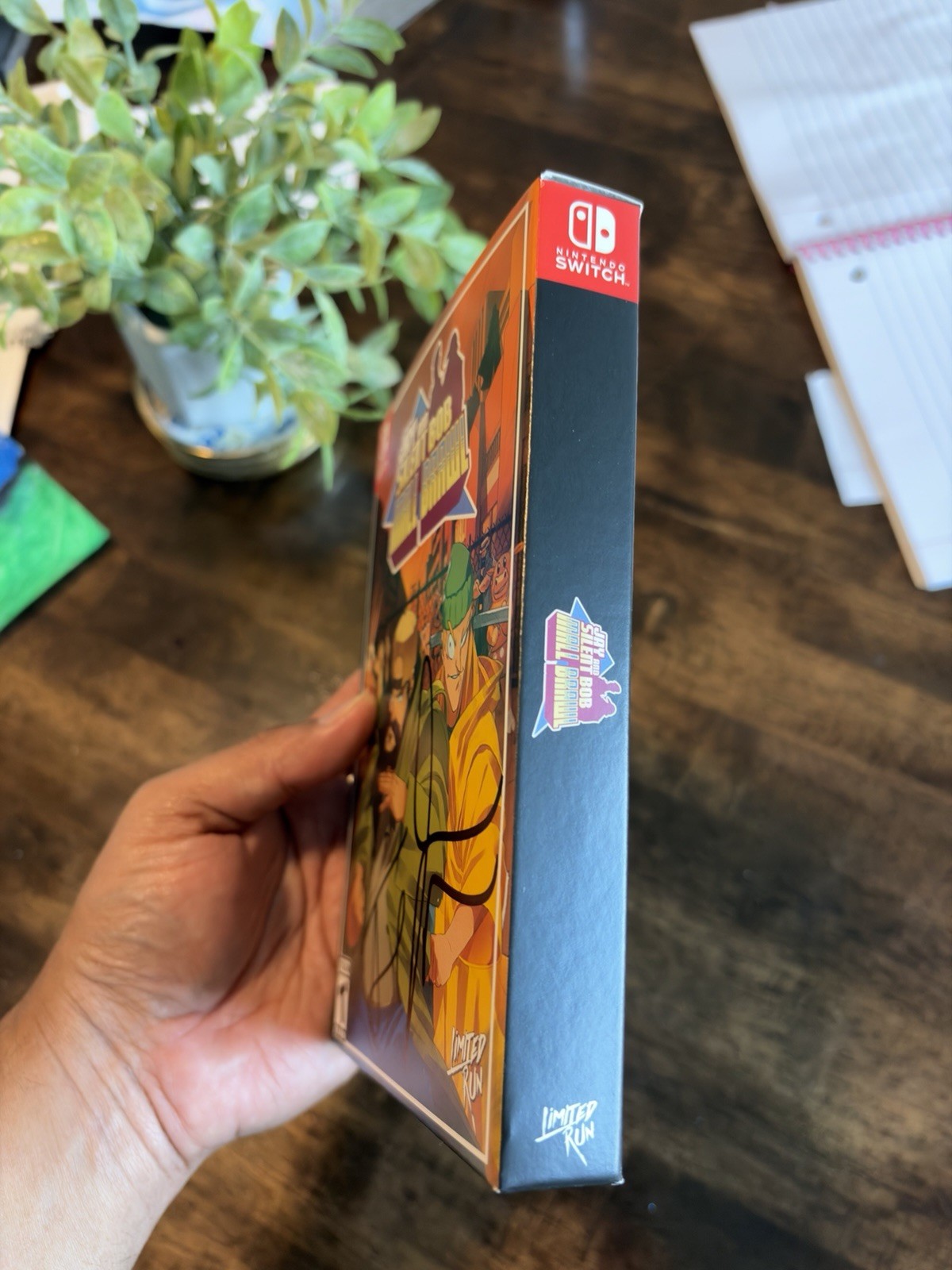 Jay and Silent Bob: Mall Brawl Nintendo Switch Limited Run Signed By both