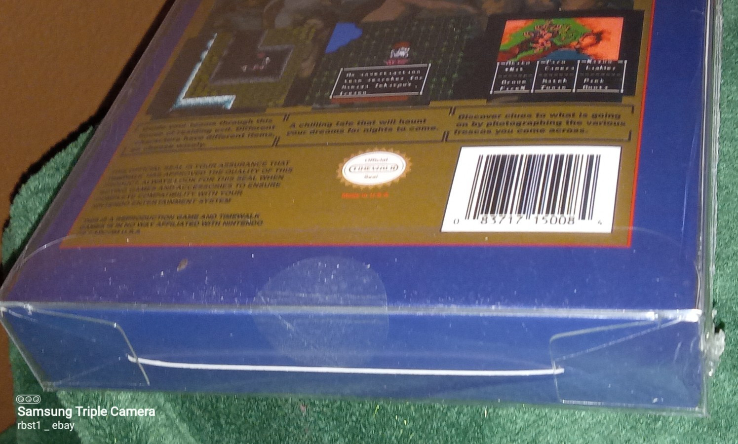 SWEET HOME – NES SEALED Timewalk Games custom English-translated Time Walk rare