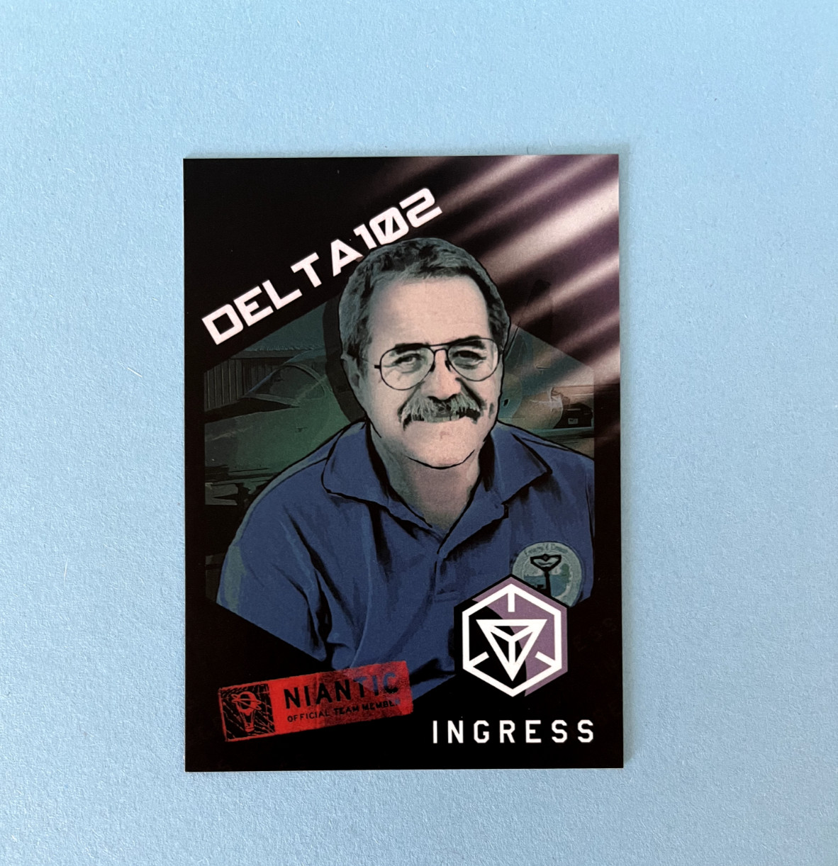 Ingress Agent Delta102 Tribute Card Niantic Resistance 2019 Faction Leader