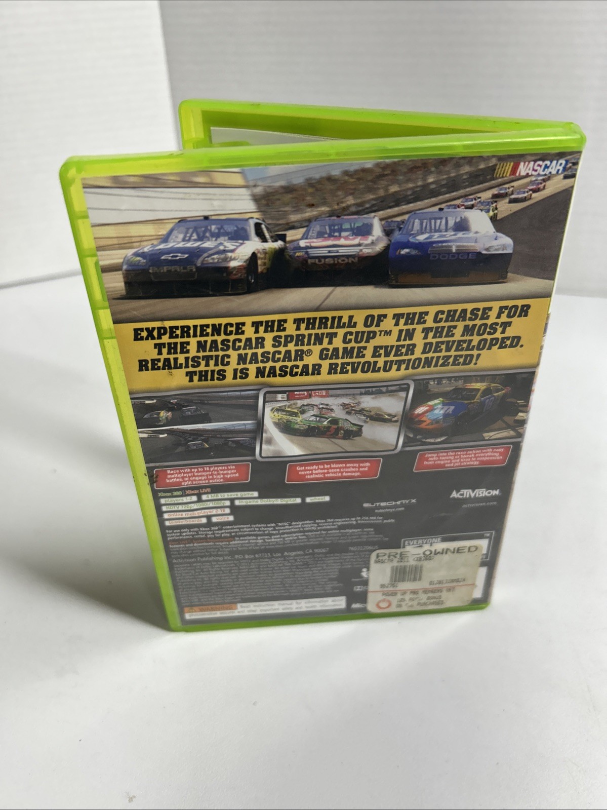 NASCAR The Game 2011 (Microsoft Xbox 360, 2011)
