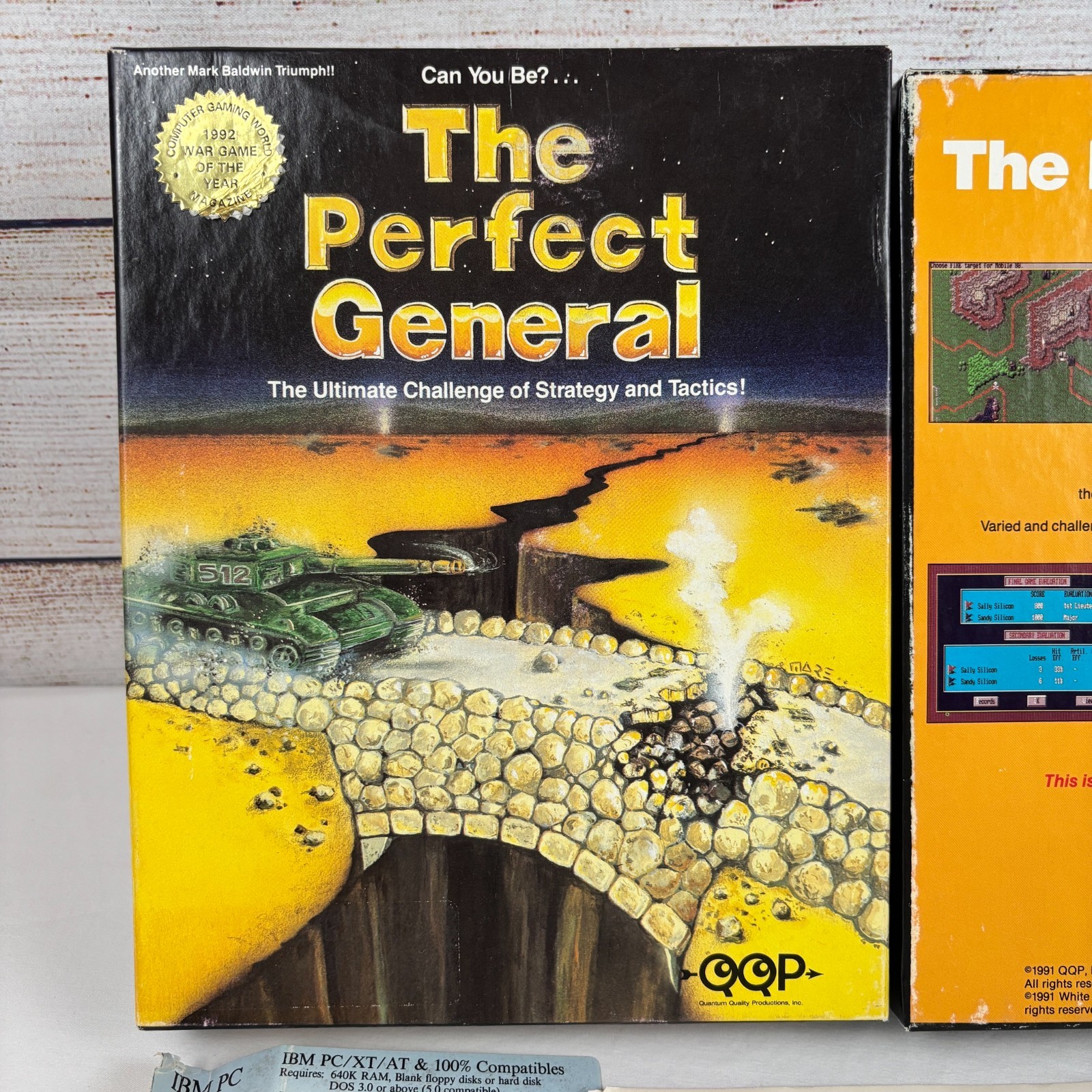 The Perfect General (PC, 1991) 3.5″ Floppy, Big Box