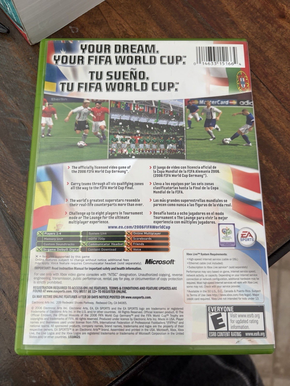 FIFA World Cup: Germany 2006 (Microsoft Xbox 360, 2006)