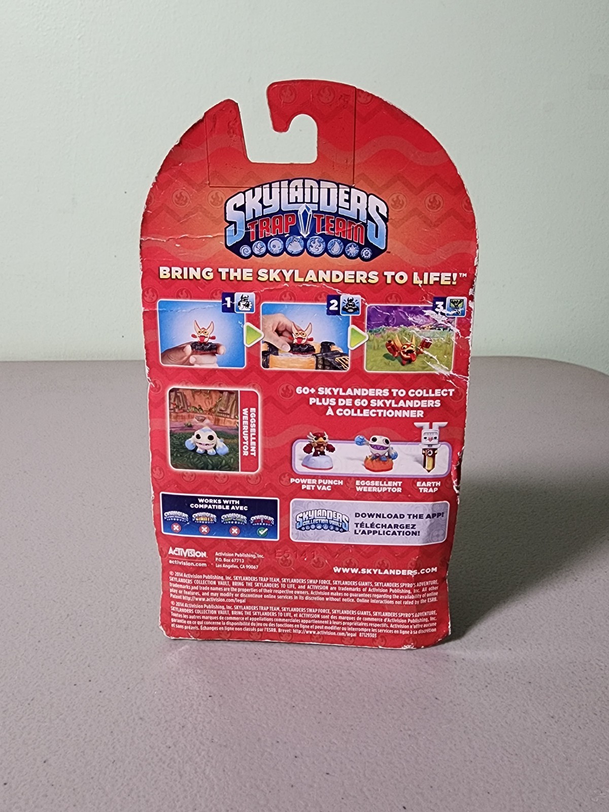 Skylanders Trap Team: Eggsellent Weeruptor – Spring Edition New Sealed *READ*