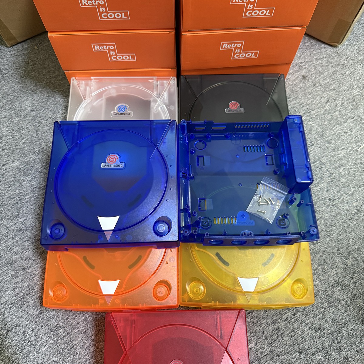 New Full Housing Case Shell Cover Replacement For Sega Dreamcast DC Console USA