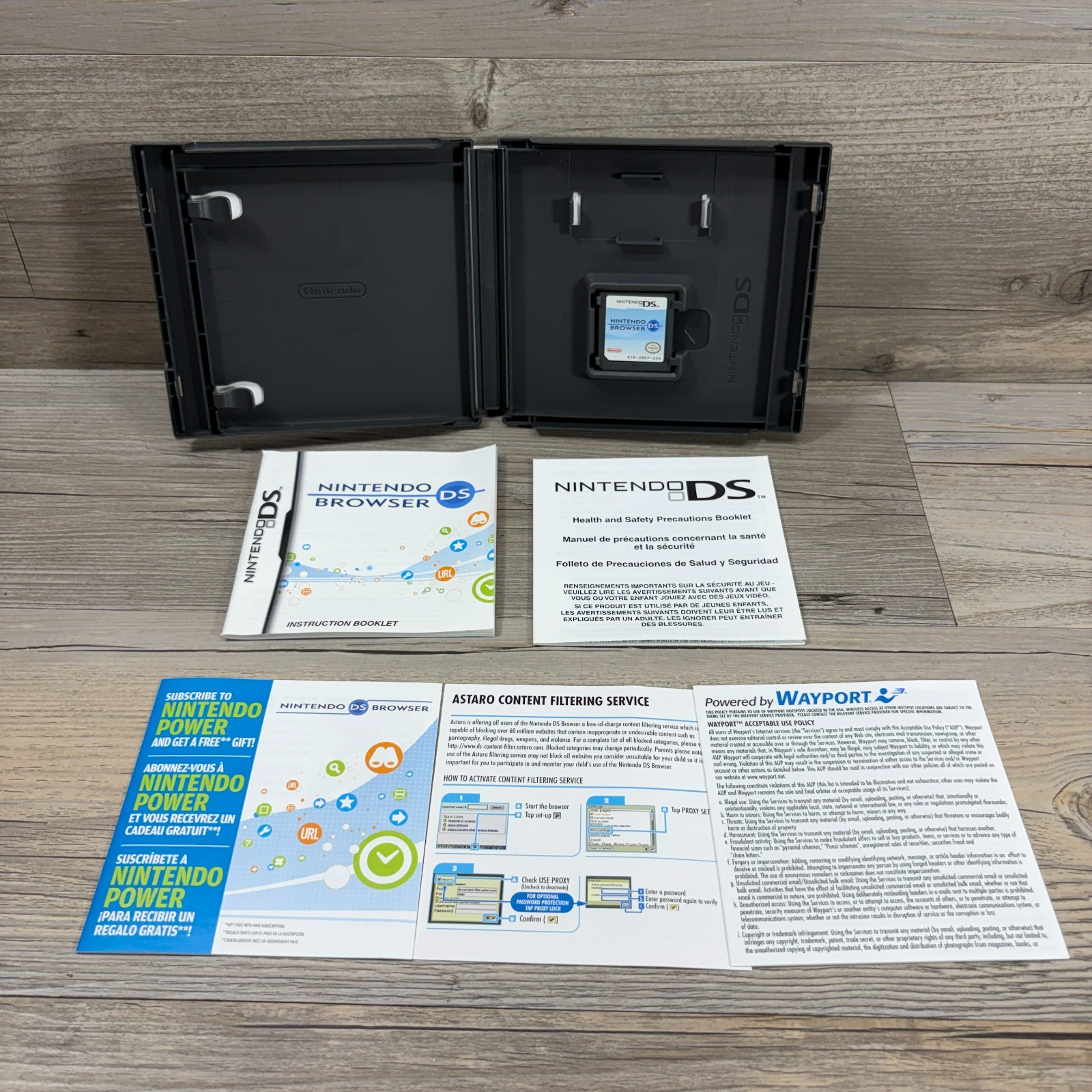 Nintendo DS Lite Internet Browser – Nintendo DS – NO Memory Expansion
