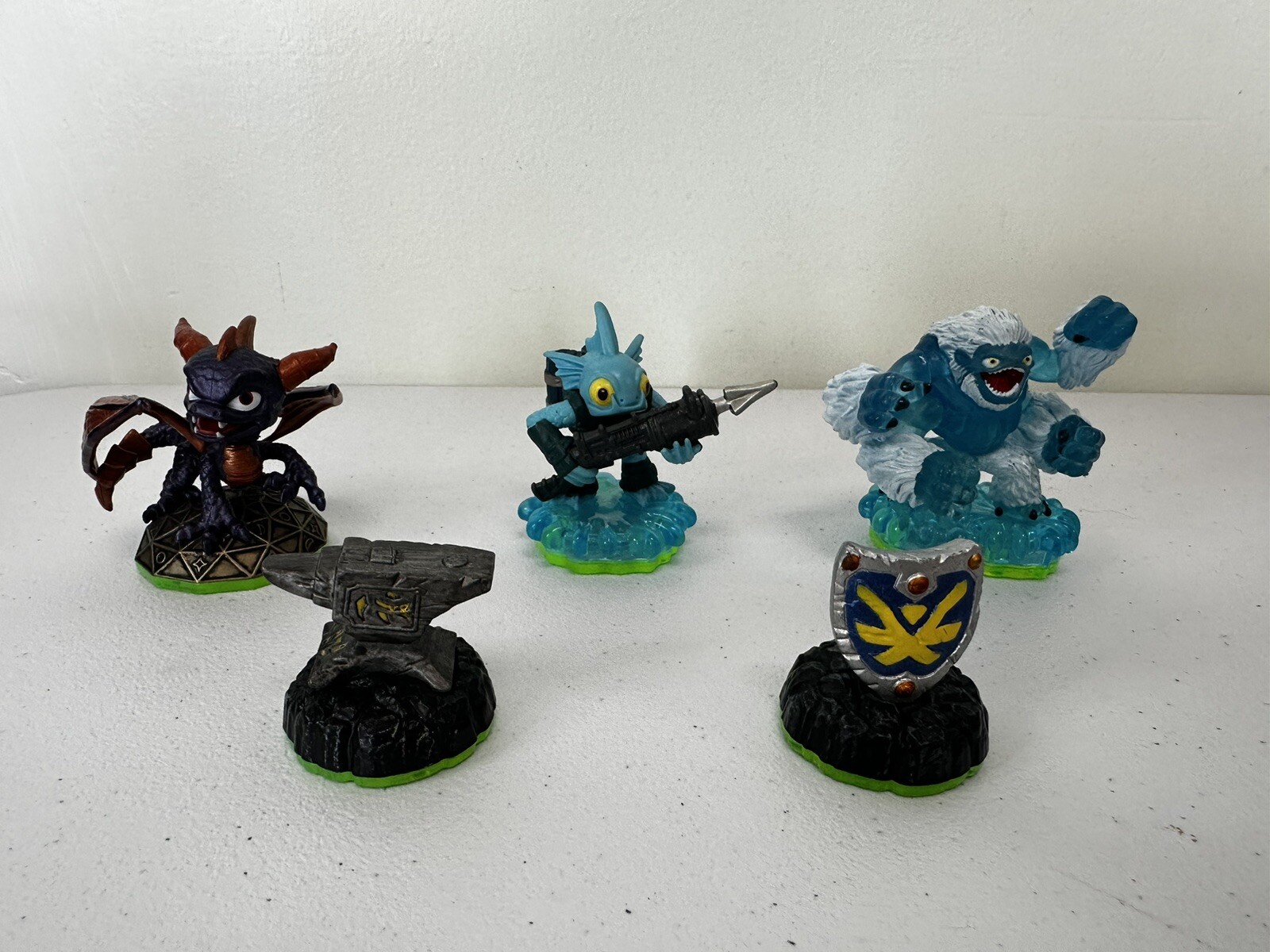 Skylanders unsure Figures – Set Of 5 Green Base