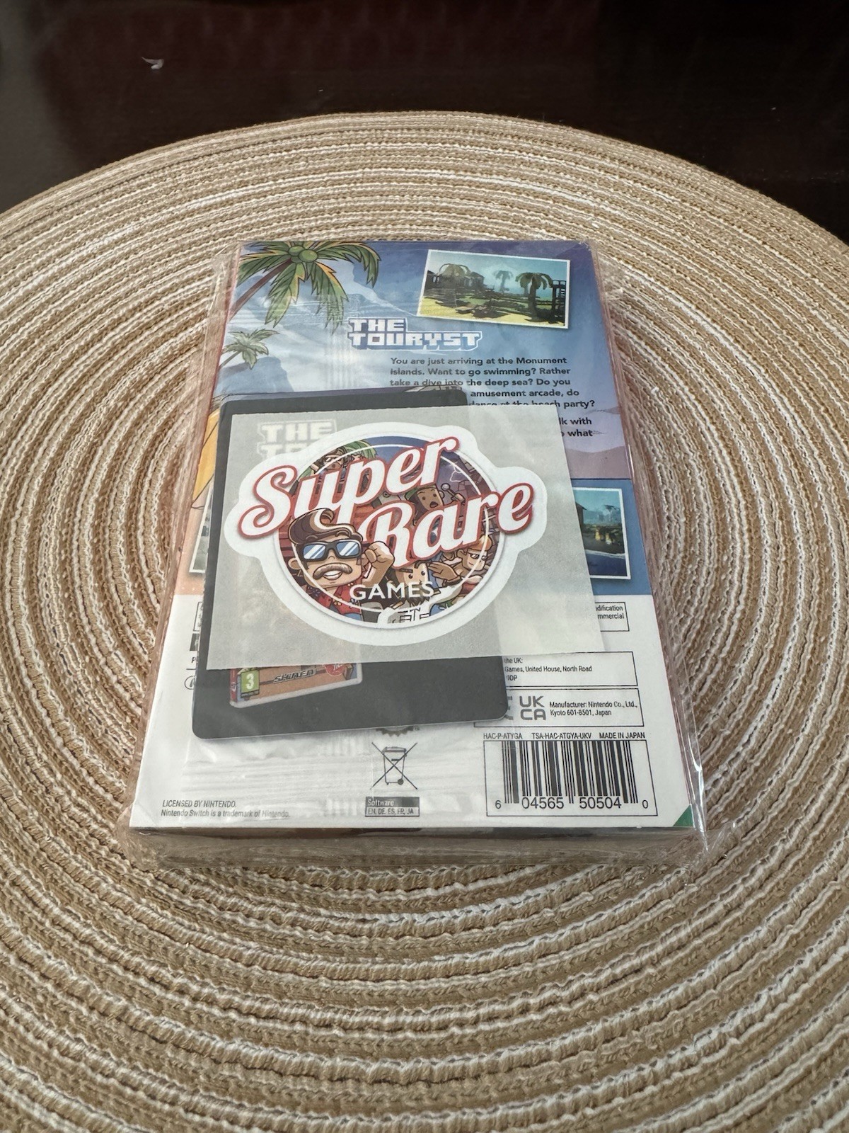 The Touryst Steelbook (Nintendo Switch, Super Rare Games #77) Factory Sealed 🔥