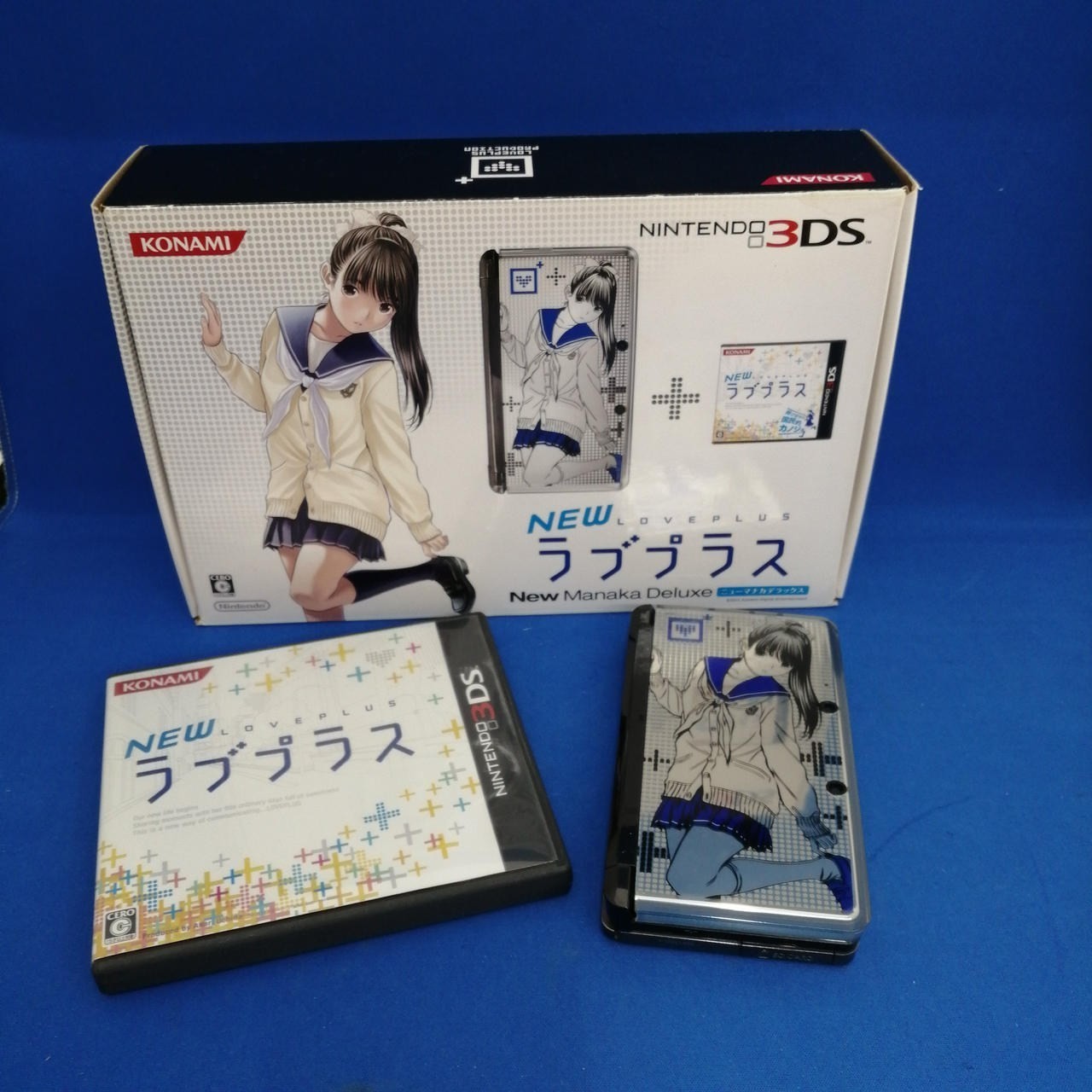 Nintendo 3DS New Love Plus NEW MANAKA Deluxe Console Set CTR-001 Box 2990