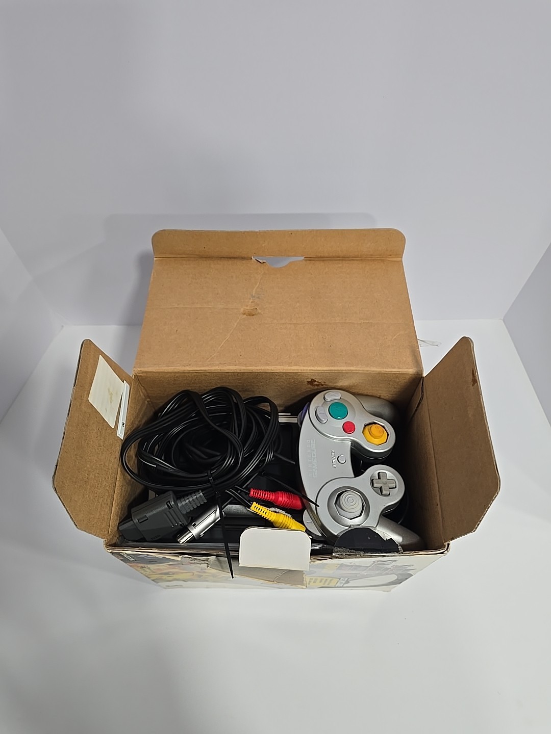 Super Smash Bros Melee Nintendo Platinum Gamecube Bundle CIB Extremely RARE