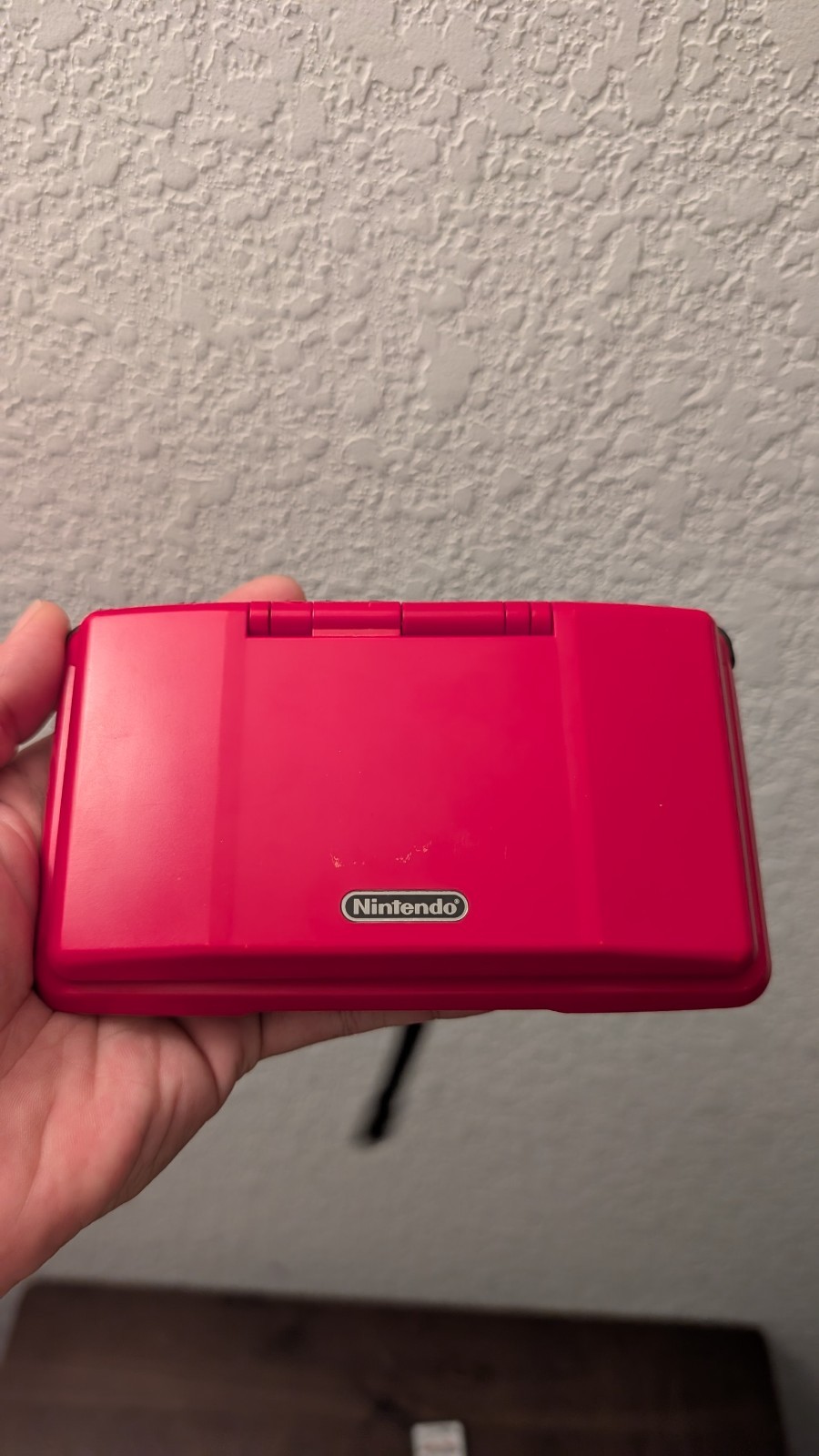 Nintendo DS Hot Rod Red Wi-Fi Handheld Console NTSC-U/C w/ Mario Kart DS