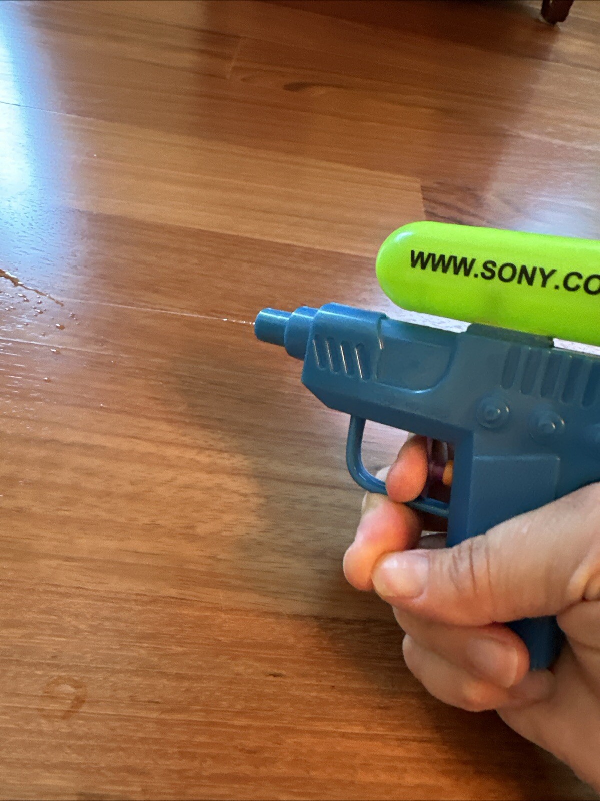 Sony Playstation Water Gun PROMO Vintage Video Game Company Ad Toy Works!