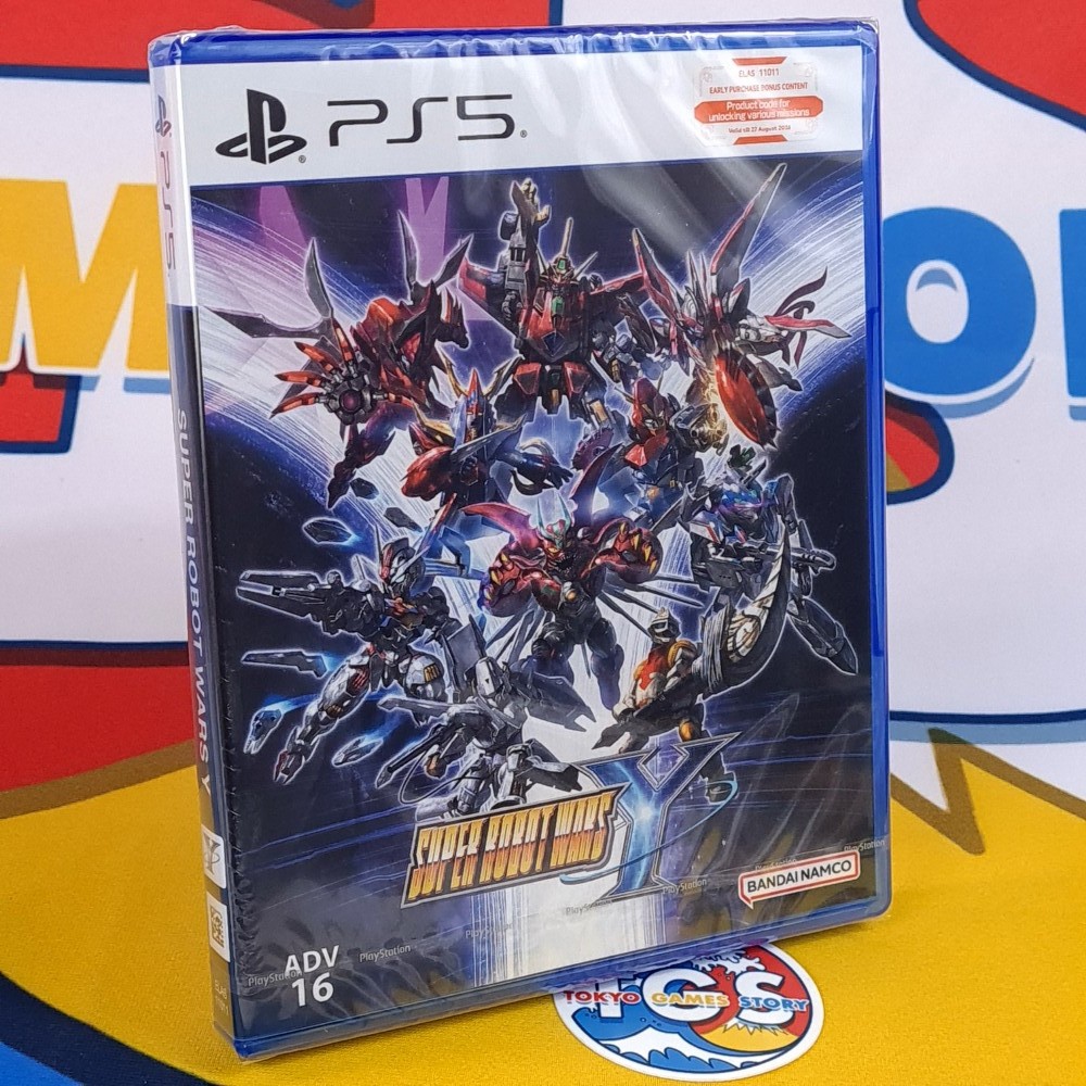 Super Robot Wars Taisen Y PS5 Asia New [Game&Cover in ENGLISH]