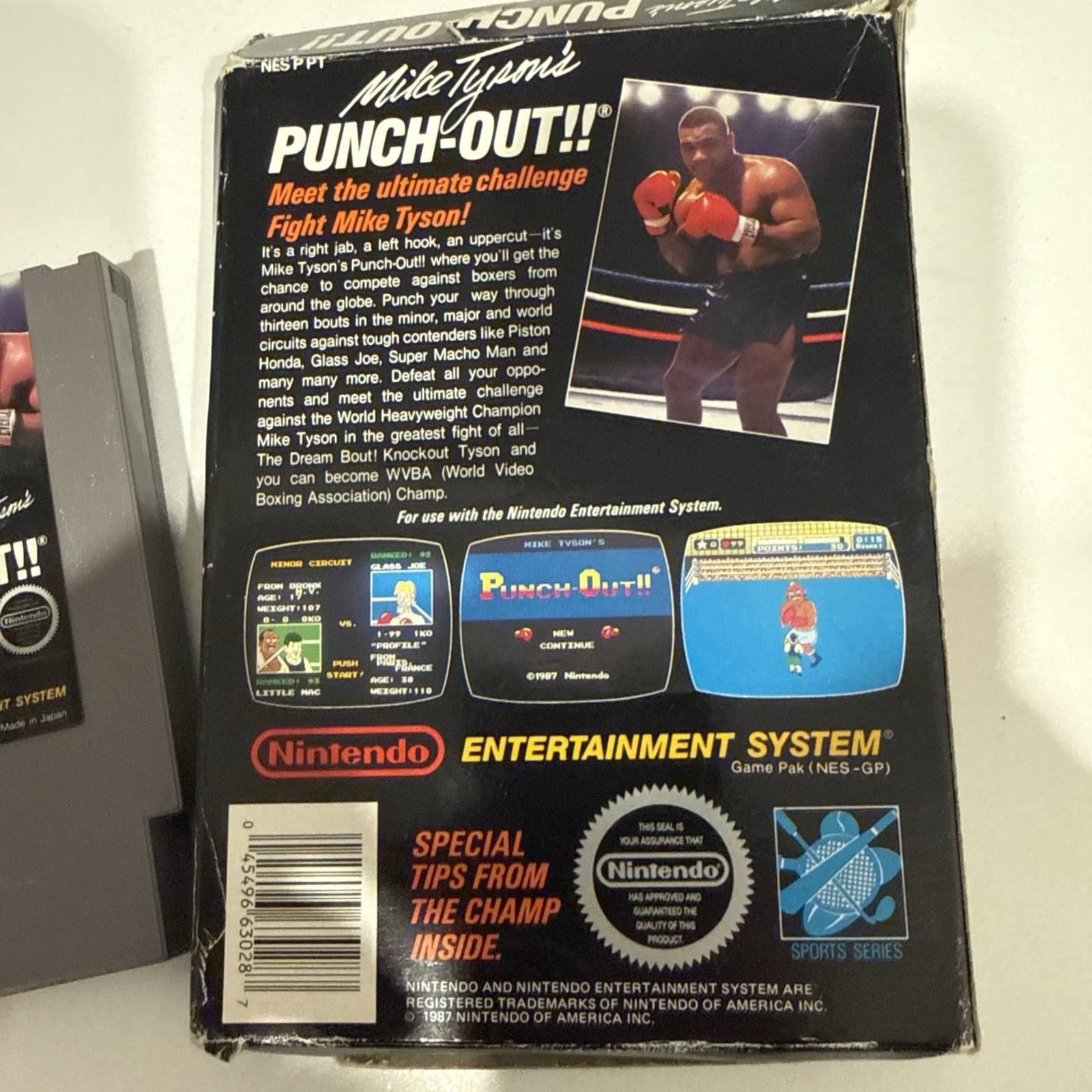 Nintendo Mike Tyson’s Punch-Out!! Nintendo NES 1987 Boxed Punch-Out!! Series