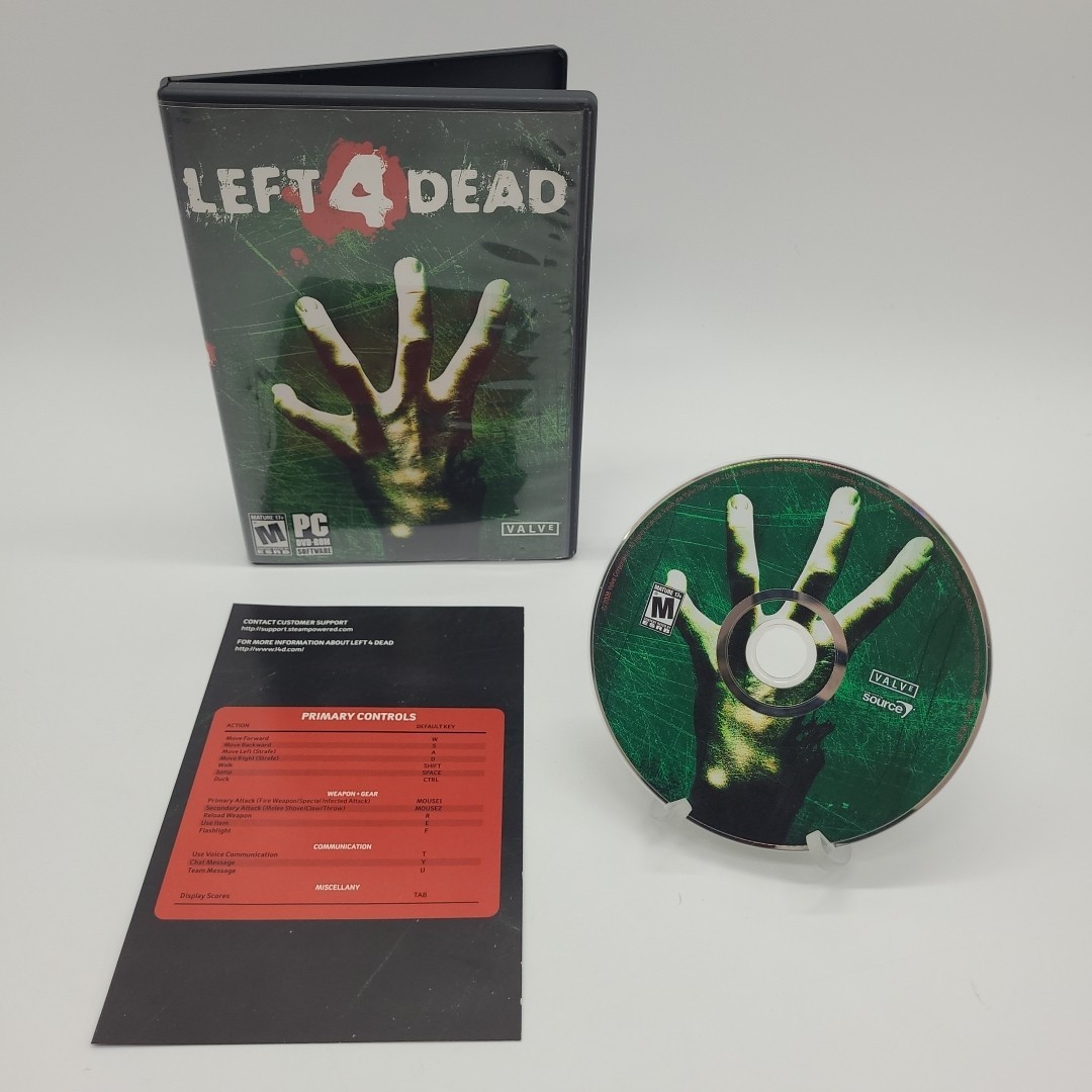 Lot Of 2 Left 4 Dead & Left 4 Dead 2 PC DVD – ROM Games Complete Untested