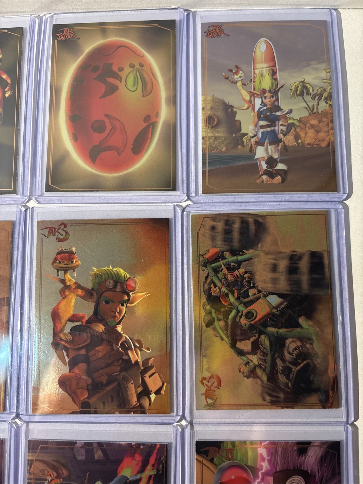 Limited Run Games Jak & Daxter Precursor Legacy Foil Trading Cards 2 3 Full Set