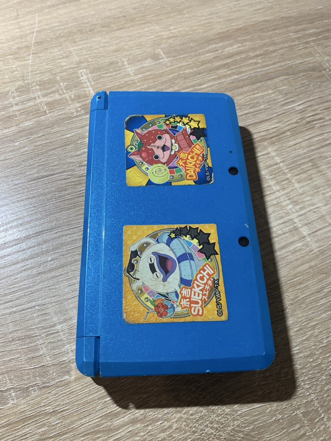 1129 Nintendo 3DS Light Blue For Parts