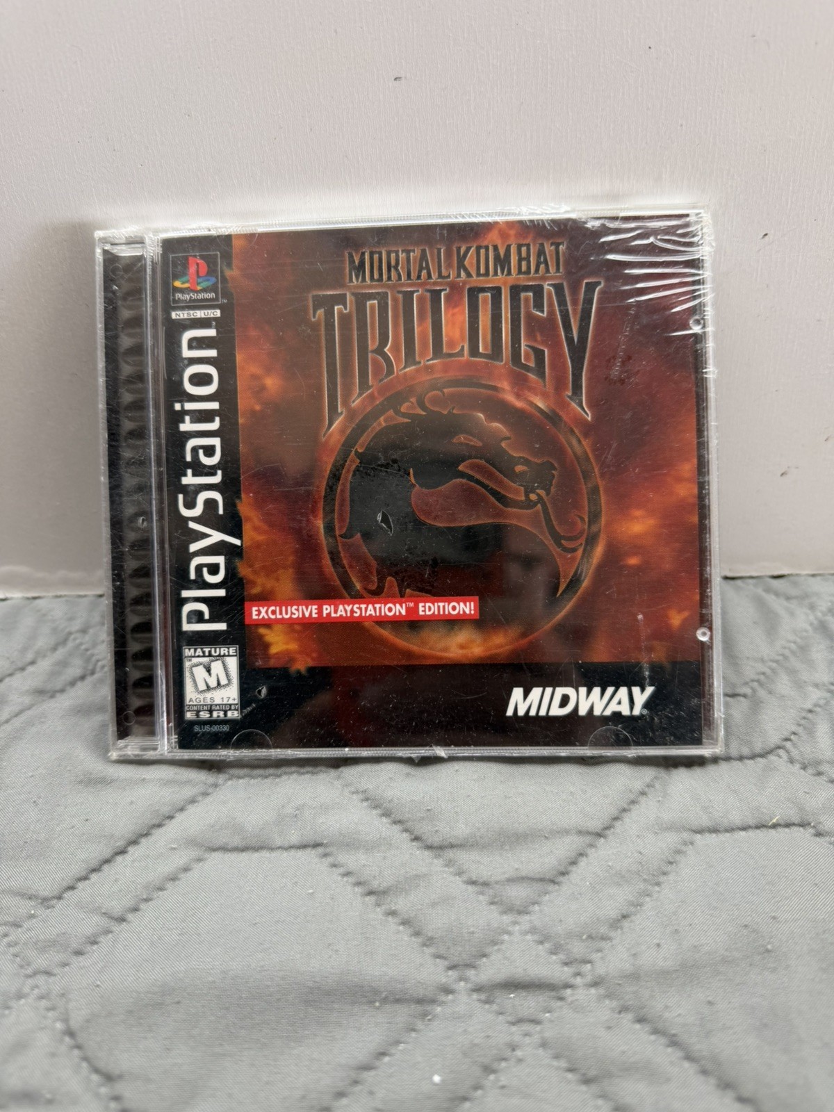 Mortal Kombat Trilogy [Greatest Hits] PlayStation 1 —- 1996 NEW SEALED!