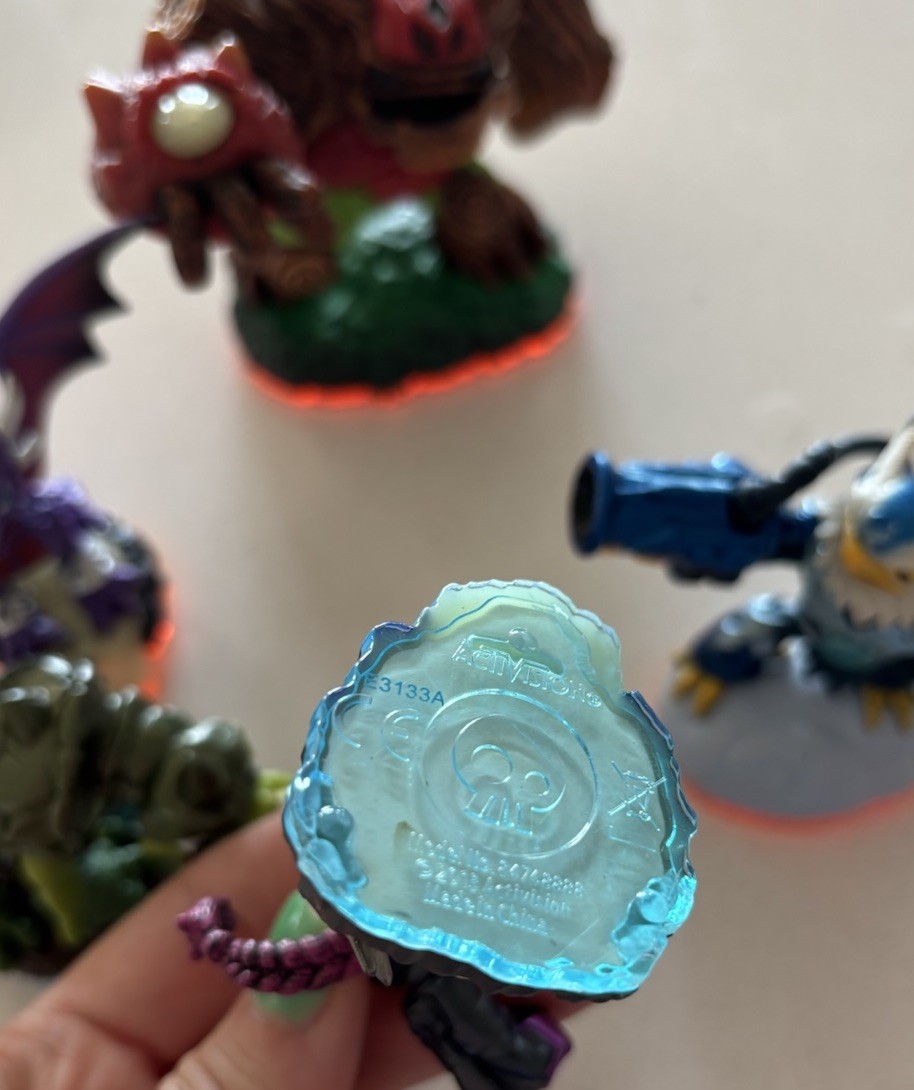 Skylanders Lot Swap Force Slobber Tooth Roller Brawl Cynder Jet-Vac Tree Rex
