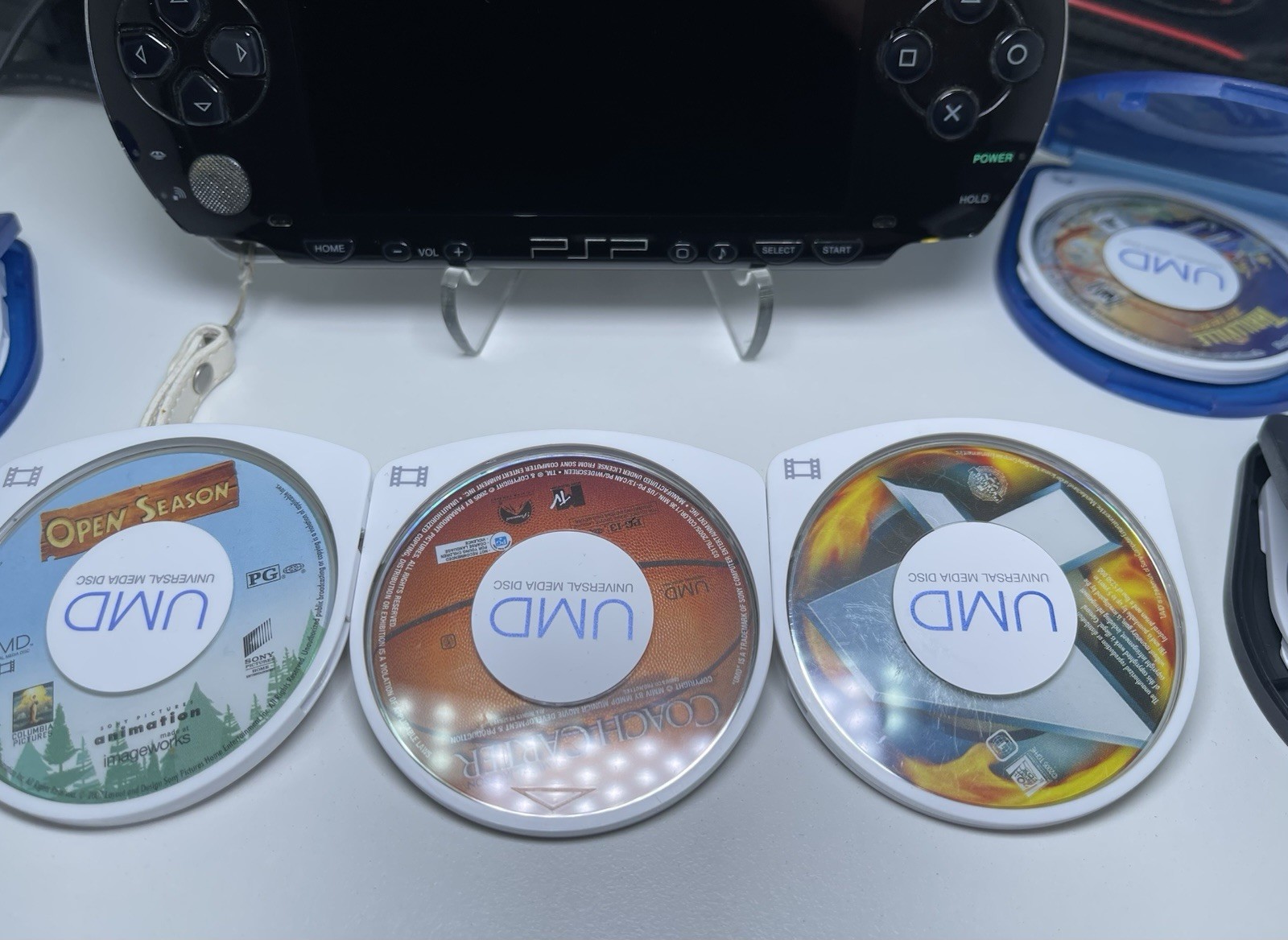 Sony PSP 1001 Portable Handheld Console – Black with 5 Disks