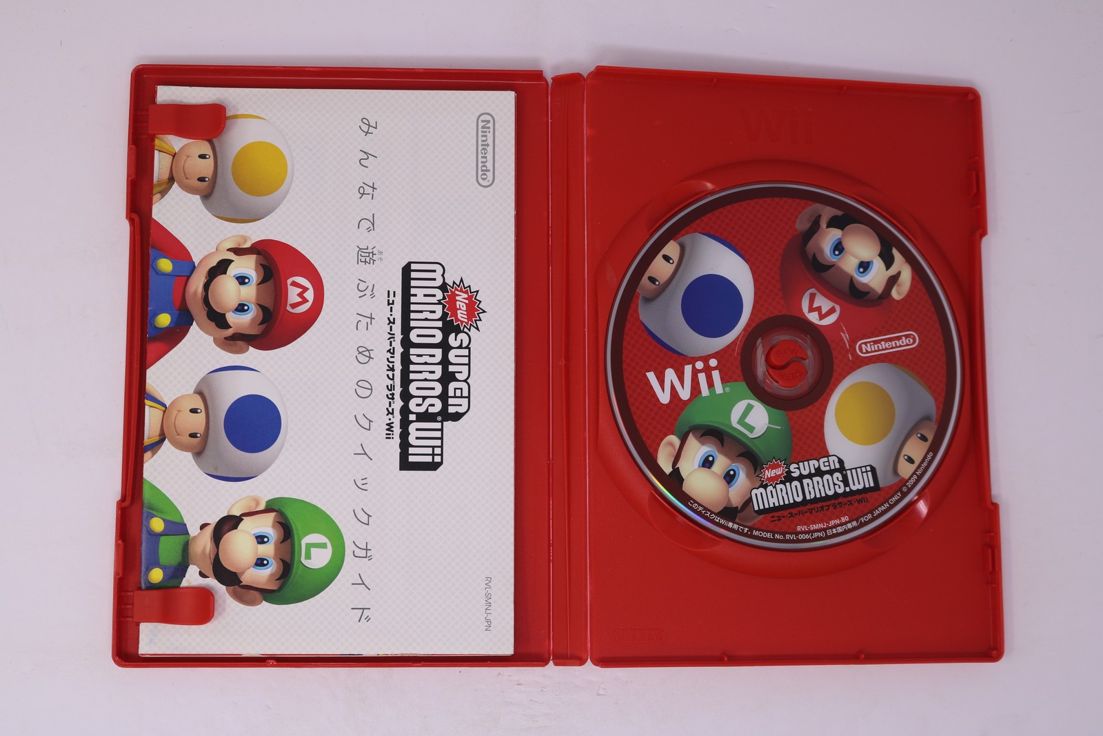 New Super Mario Bros. Wii (Japan) Wii (Region Locked) JPN