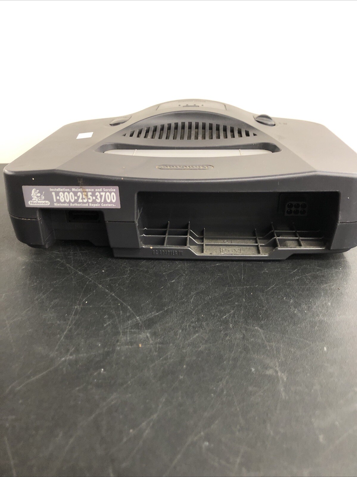 Nintendo 64 – Black W/ Controller, Jumper Pack ,adapter. Pwr Cord