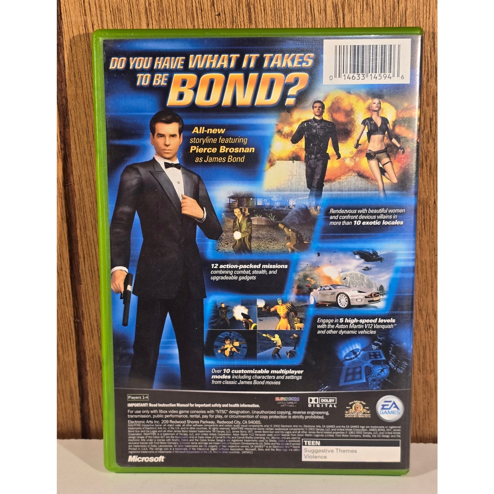Original Xbox 007 NightFire CIB Complete