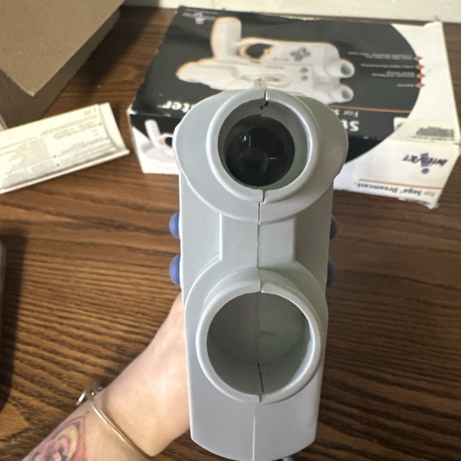InterAct StarFire LightBlaster for Sega Dreamcast Light Gun Complete in Box CIB