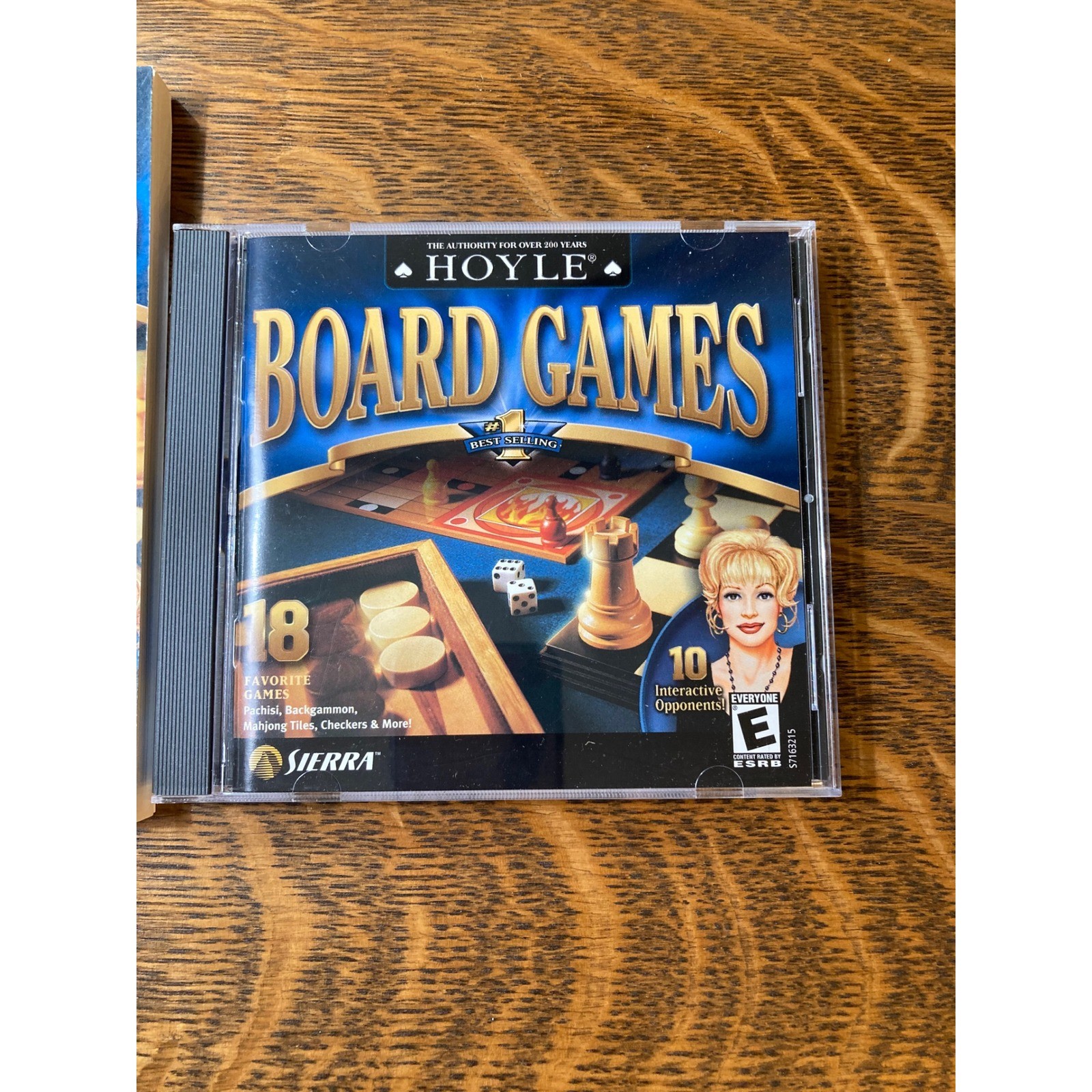 Hoyle Board Games PC CD-ROM 2003 Sierra 18 Classic Games Chess Mahjong Backgammo